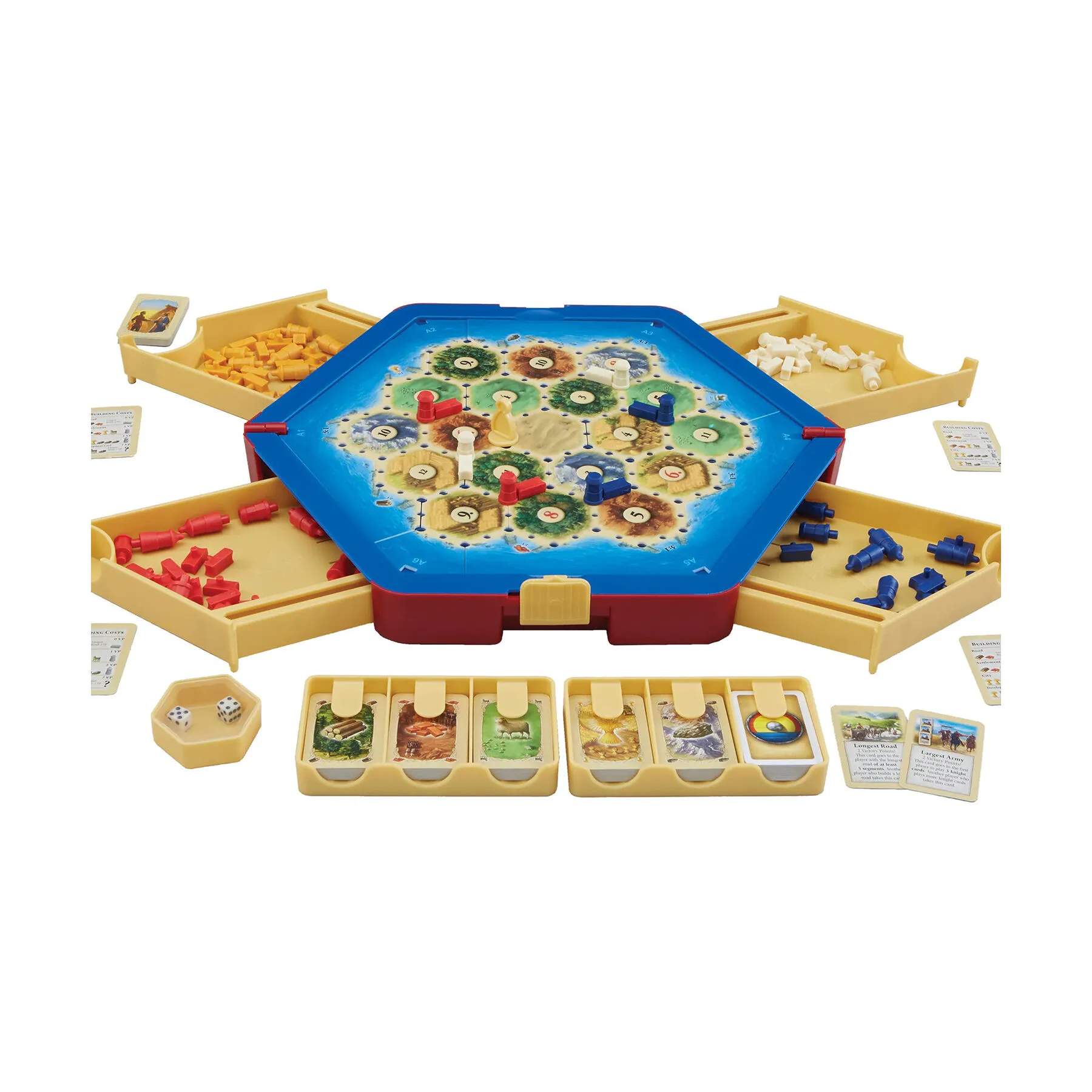 Spilbræt Spil Brætspil - Catan - Mini i Multifarvet, 2