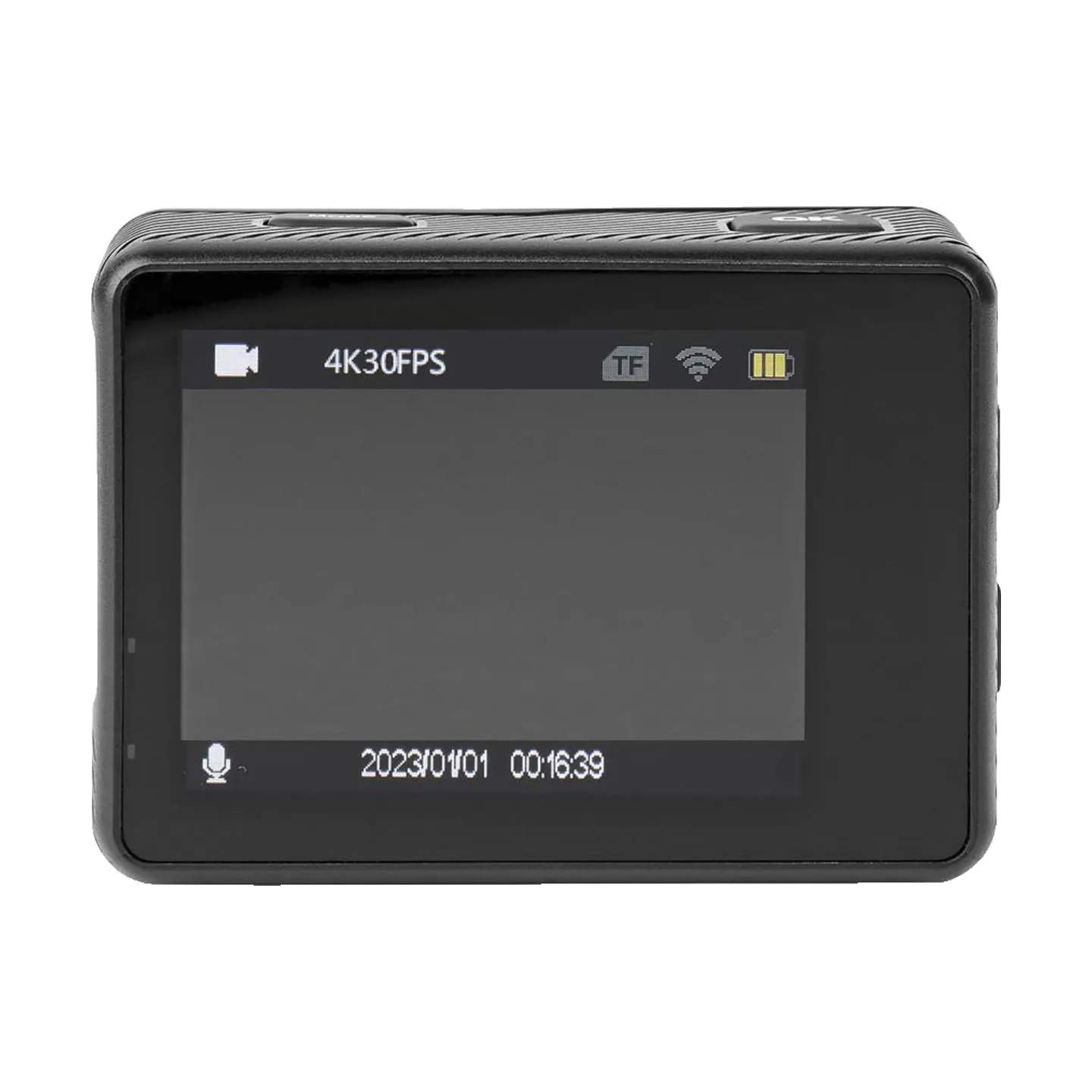 Nedis Øvrig udeleg Dual Screen Action Kamera i 4K HD, 3