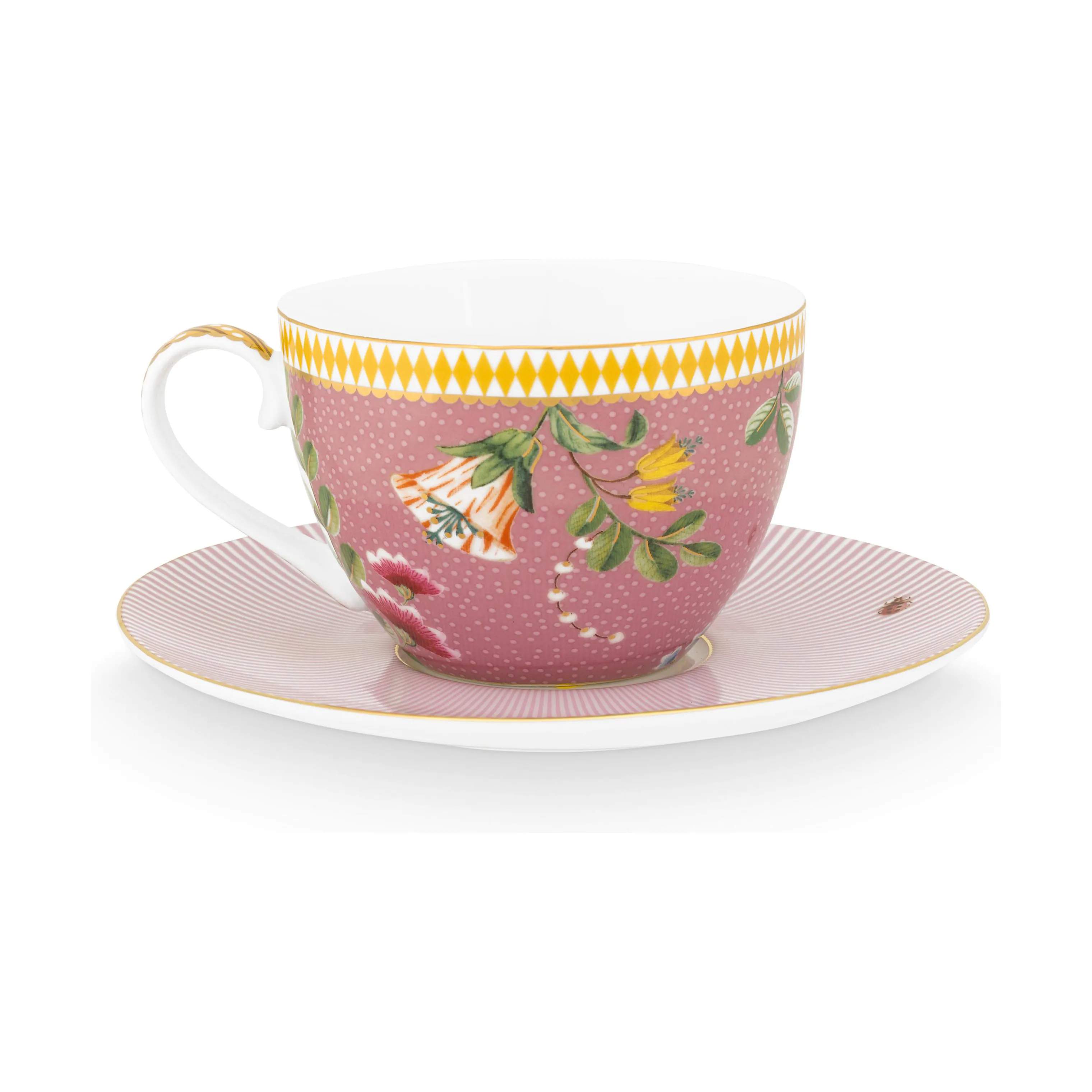 PIP Studio Krus og kopper med hank La Majorelle Kop - 2 stk. i Pink, 4