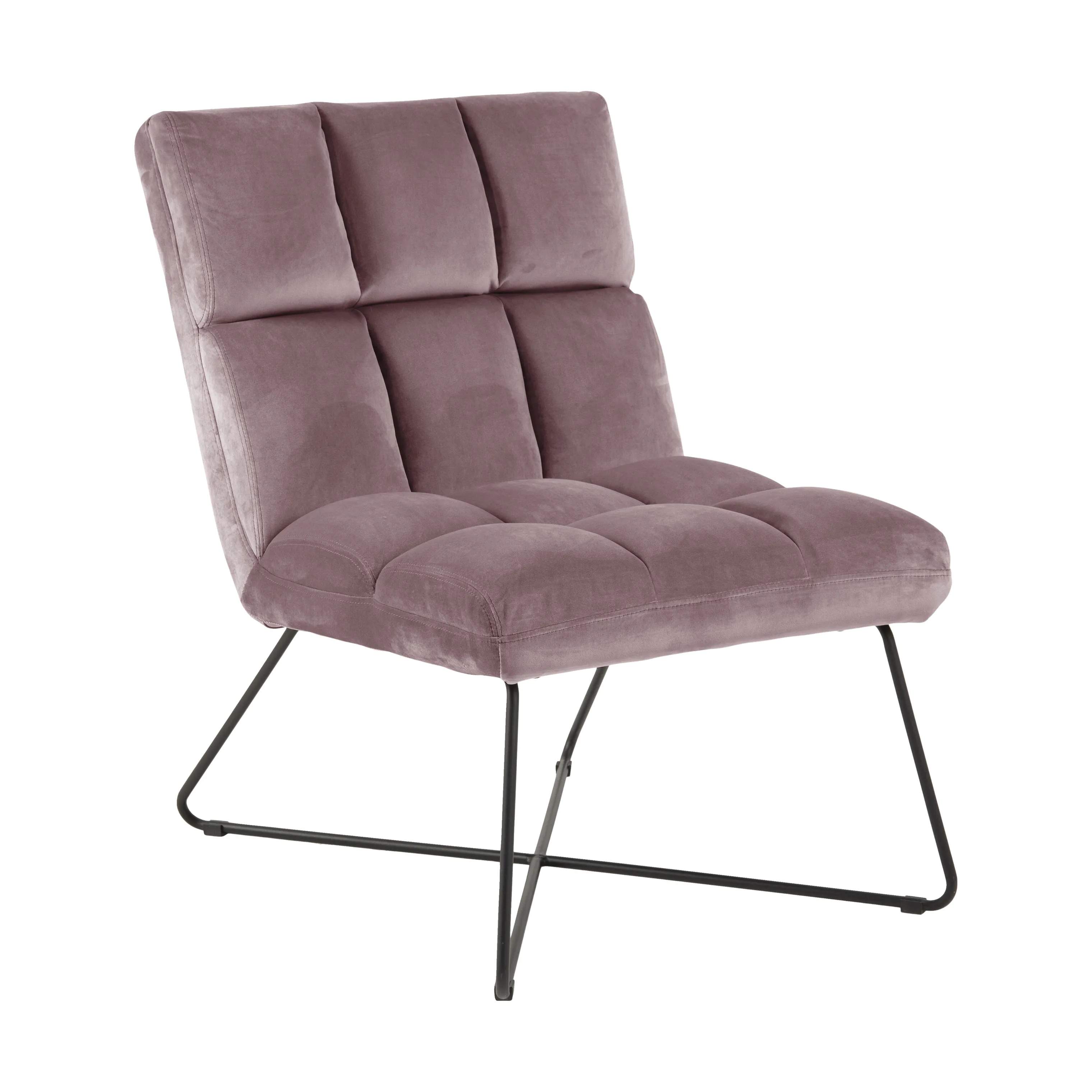 CASA Living Lænestole Alba Loungestol i Dusty rose, 4