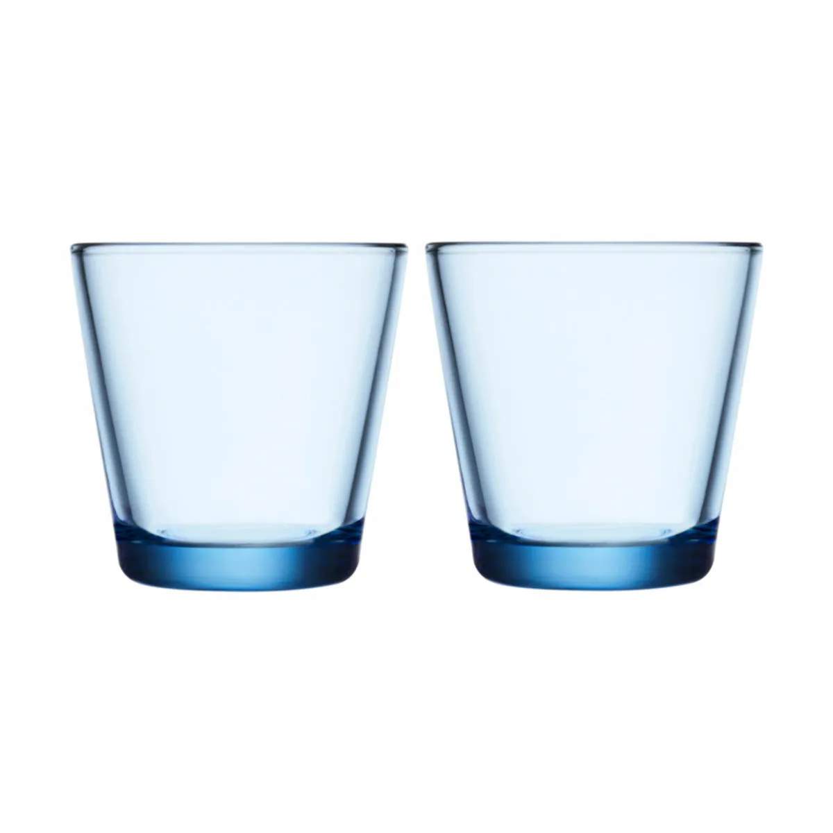 Kartio Vandglas - 2 stk., aqua, large