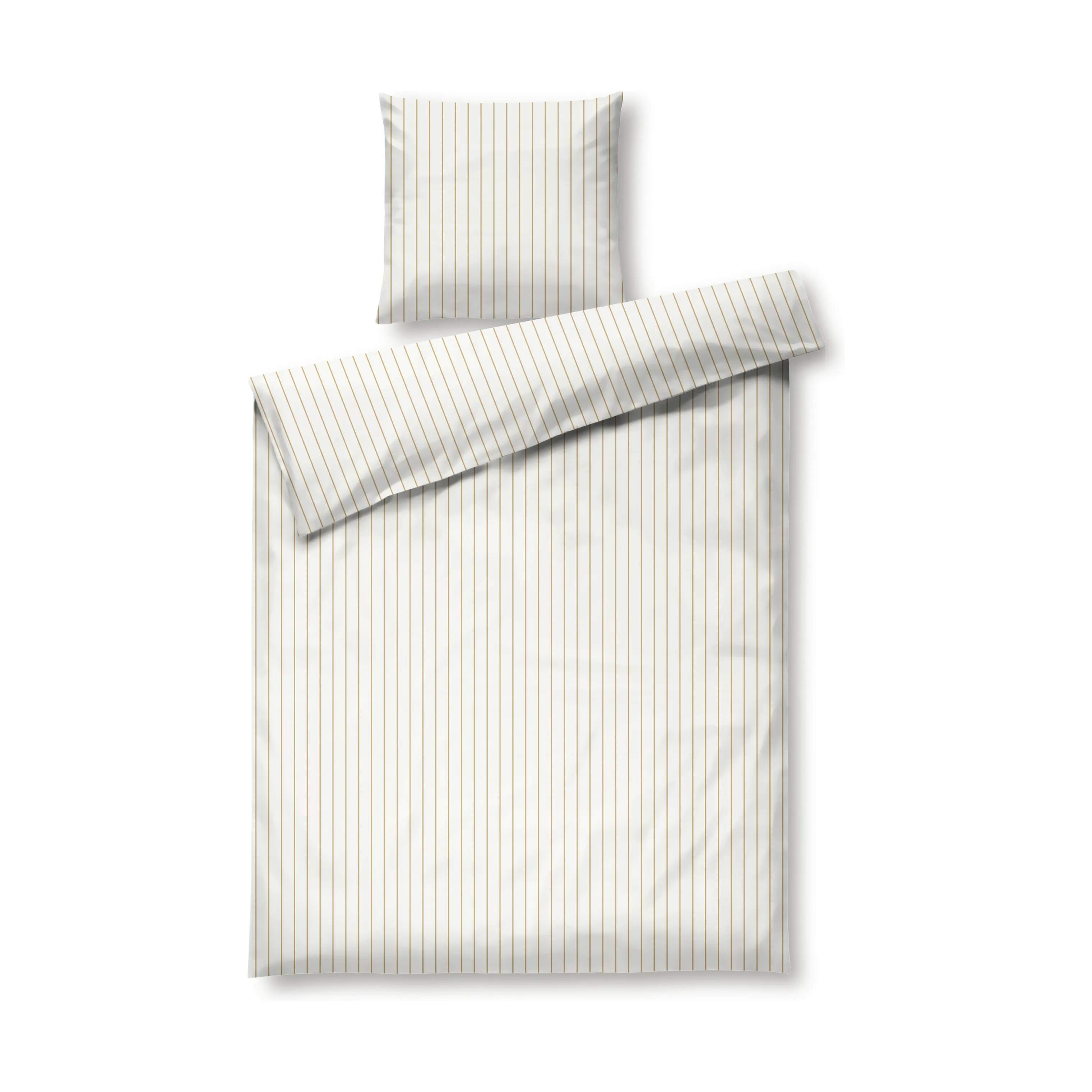 Juna Sengetøj Softly Sengetøj i Off-White/Karamel, B140 x L220 cm, 1