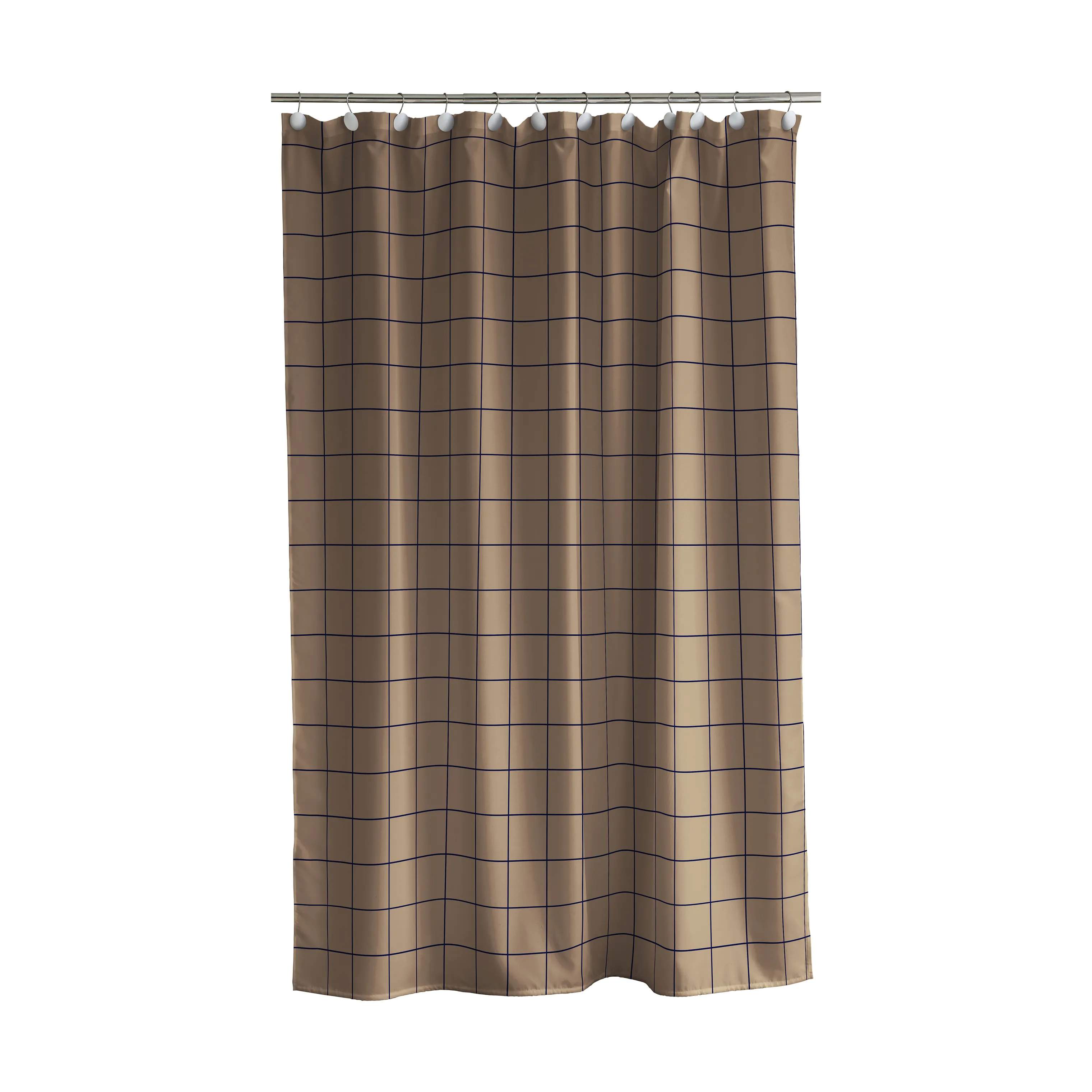 Vista Badeforhæng, warm taupe, large
