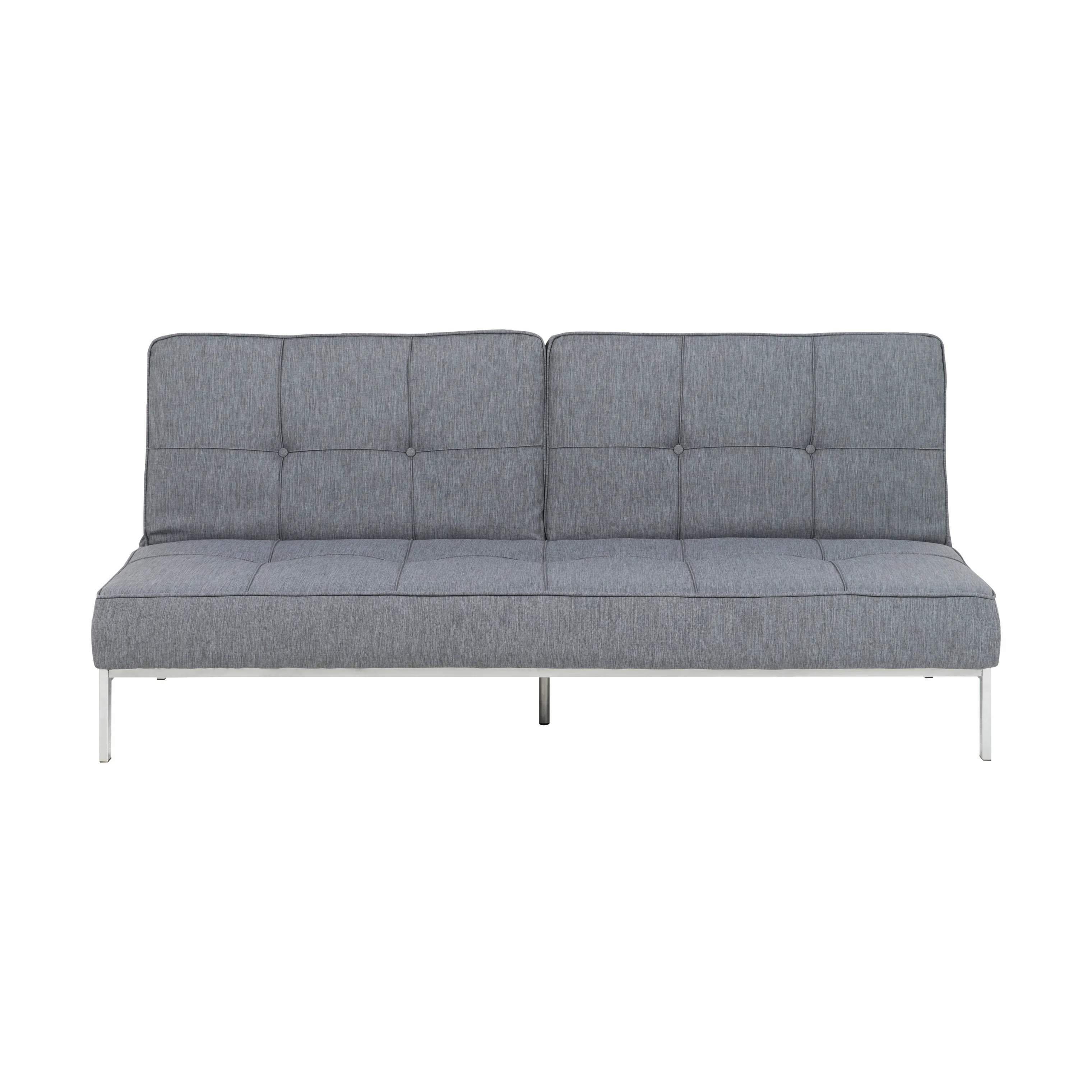 Perugia Sovesofa, grå/krom, large