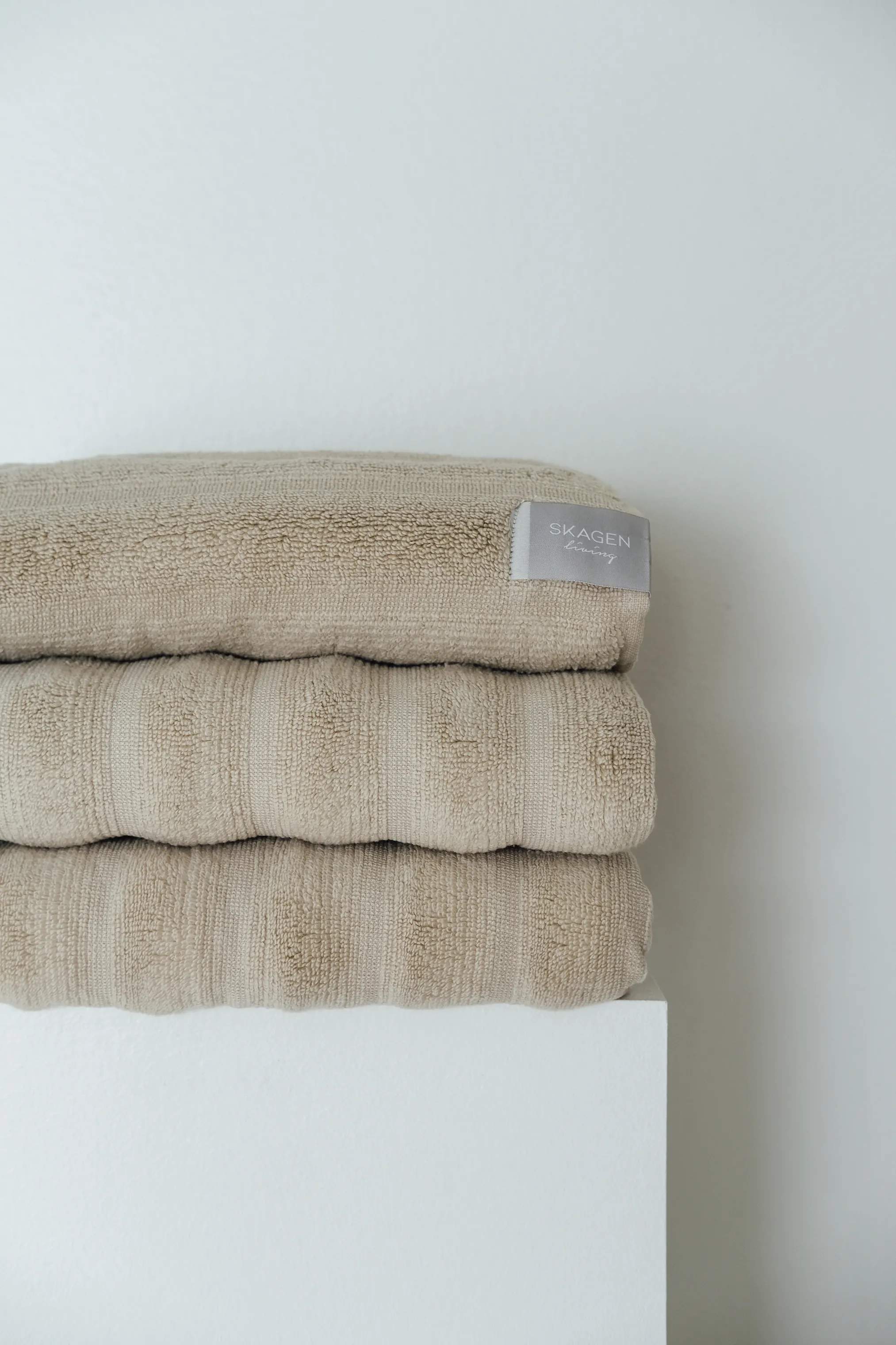 SKAGEN living Håndklæder Håndklæde i Beige, B100 x L150 cm, 6