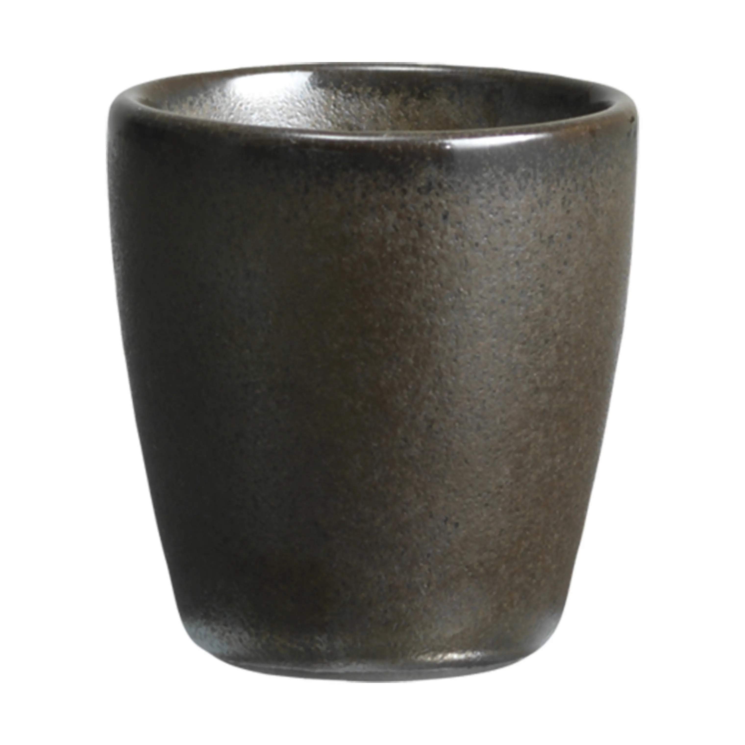 Æggebæger, metallic brown, large