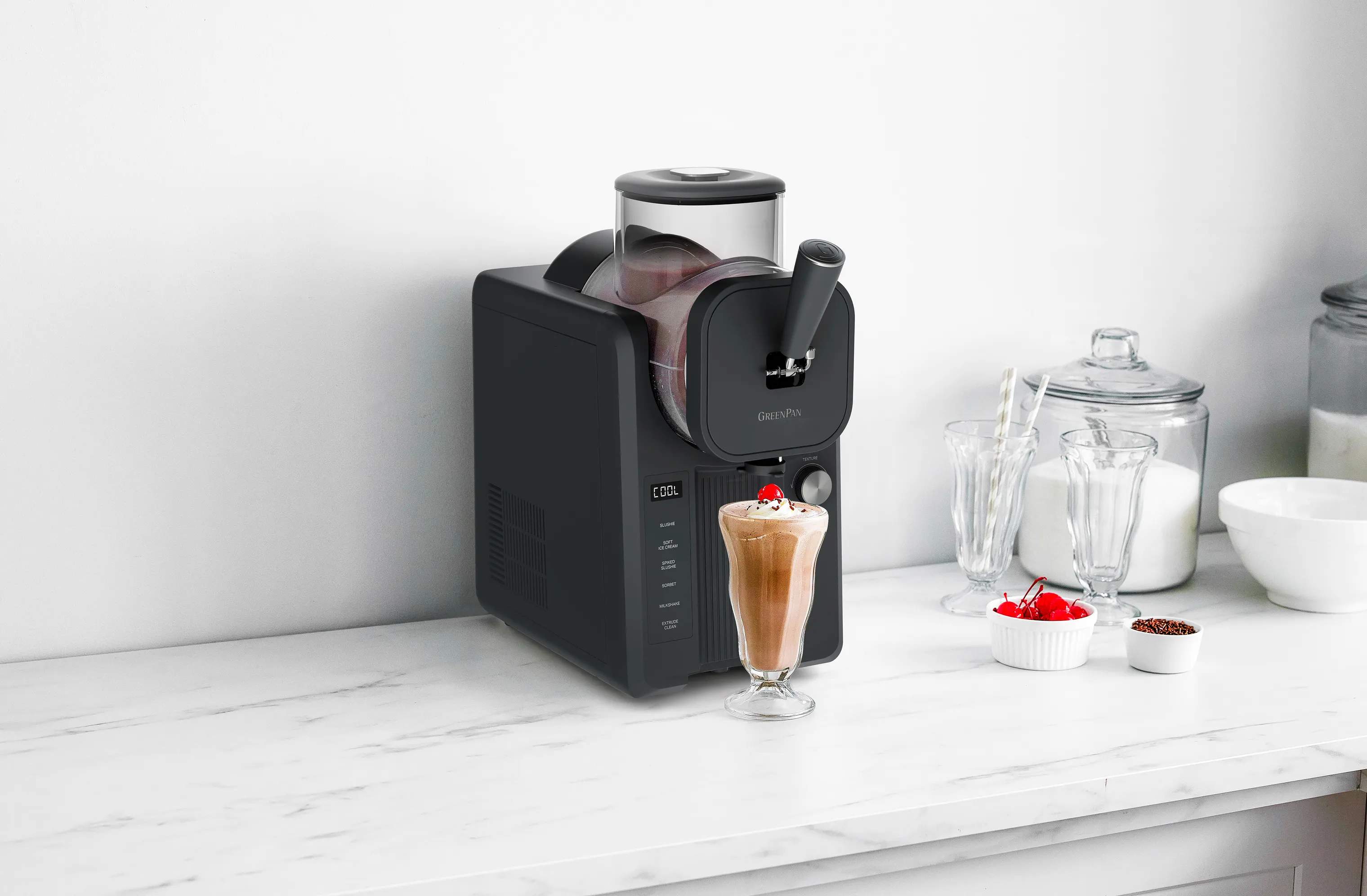 Greenpan Ismaskiner Slushice/Softice Maskine i Grå, 3