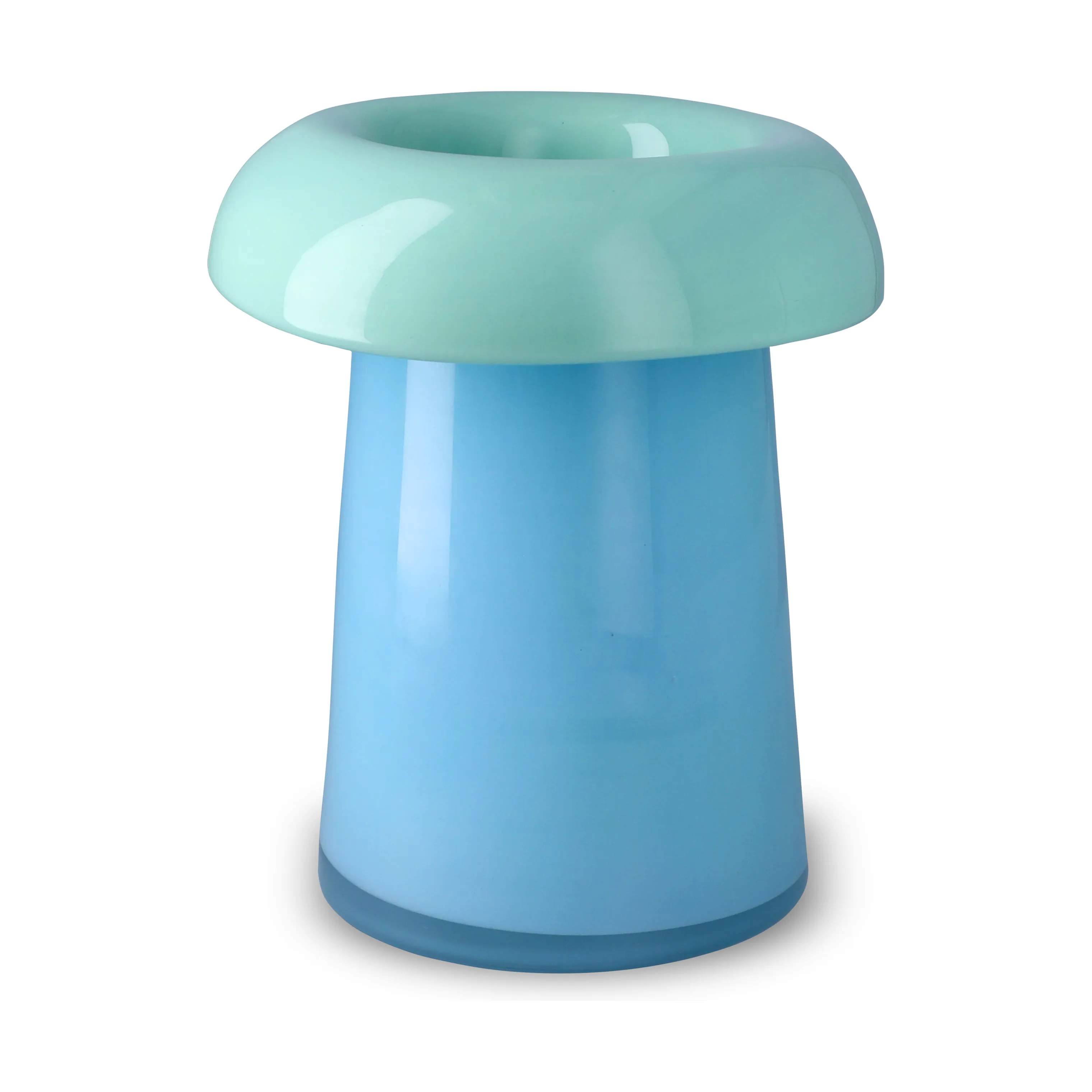 Holmegaard Vaser Soma Vase i Lyseblå/Aqua, 22,5 cm, 4