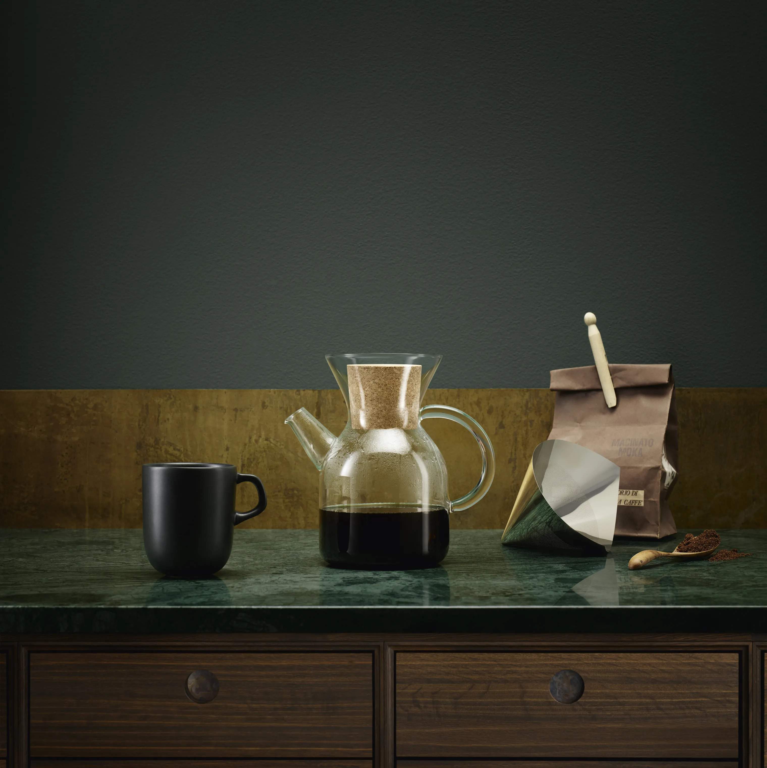 Eva Solo Kaffemaskiner Kaffebrygger i Klar, 2
