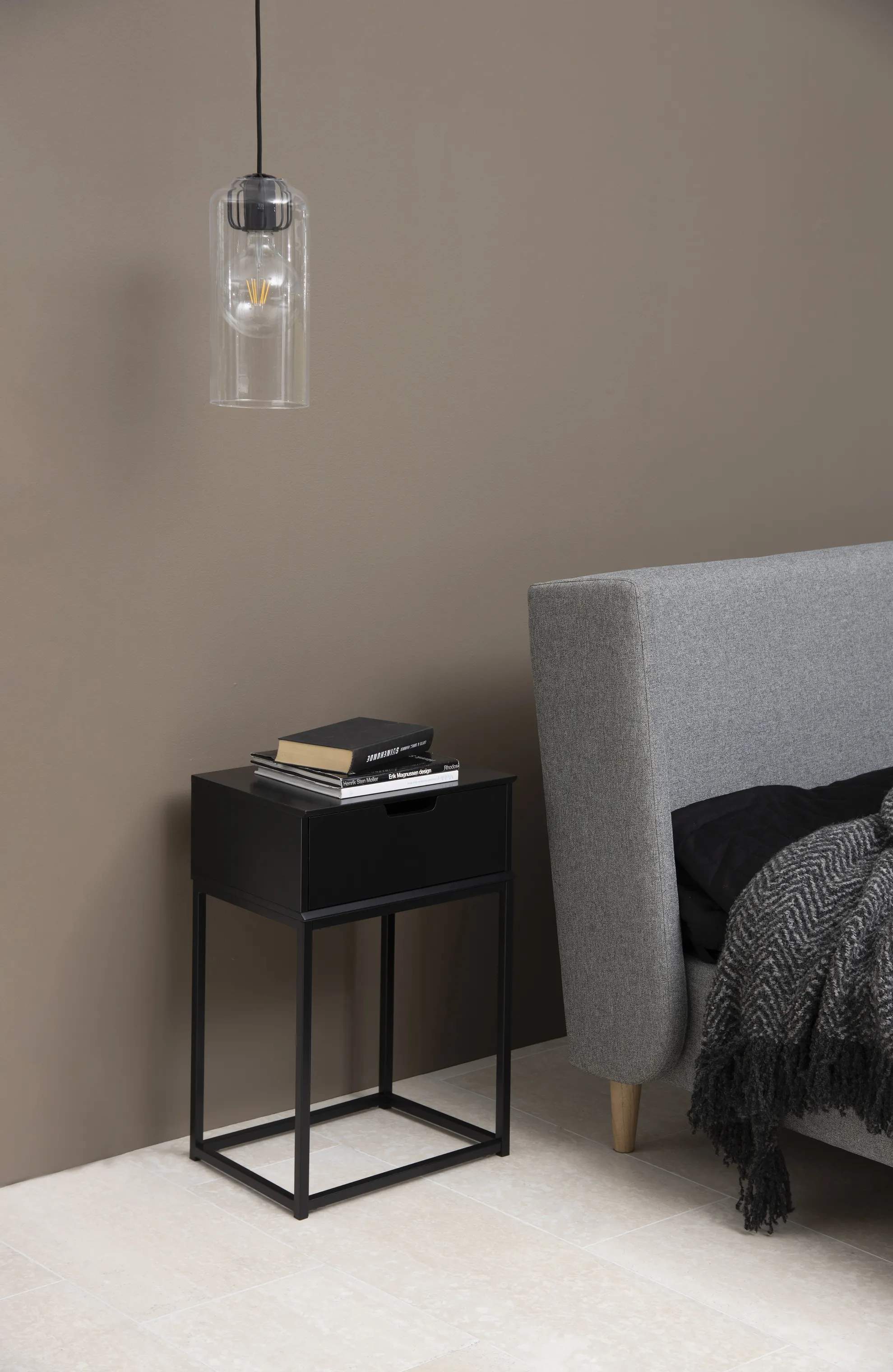 CASA Living Sengeborde Mitra Natbord i Sort, 2