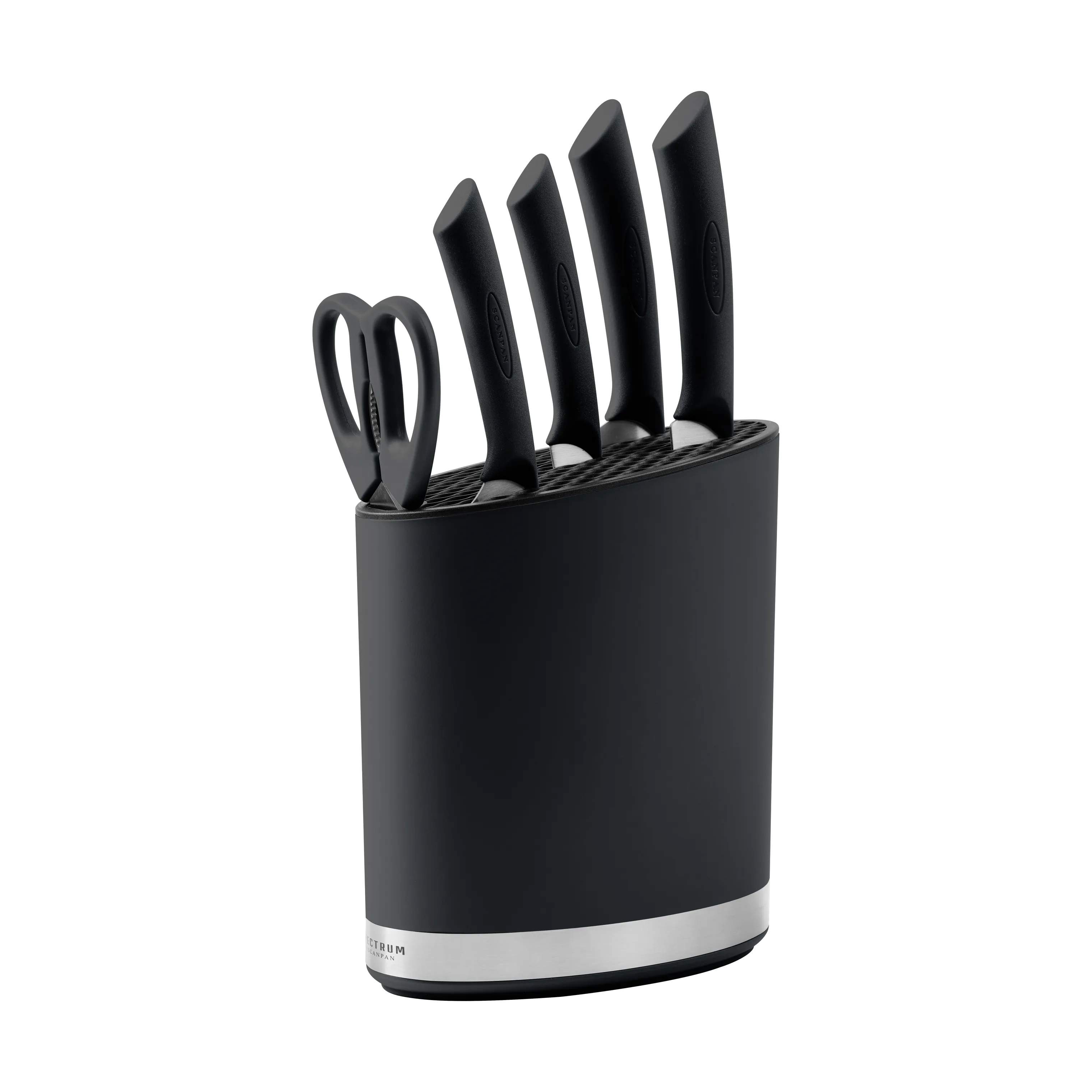 Scanpan Knivblokke Spectrum Knivblok i Sort, 3
