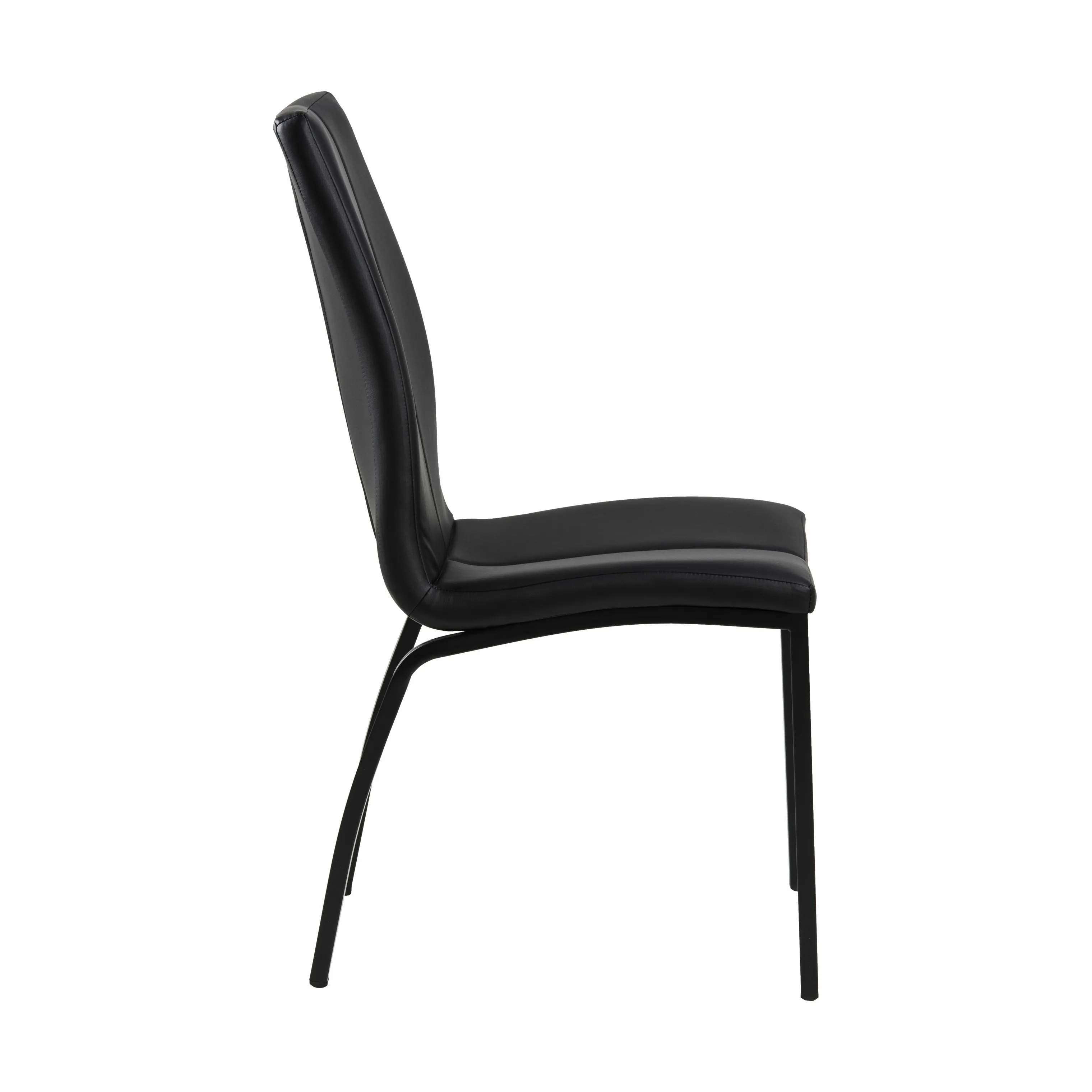 CASA Living Spisebordsstole Asama Spisebordsstol - 4 stk. i Mat sort, 8