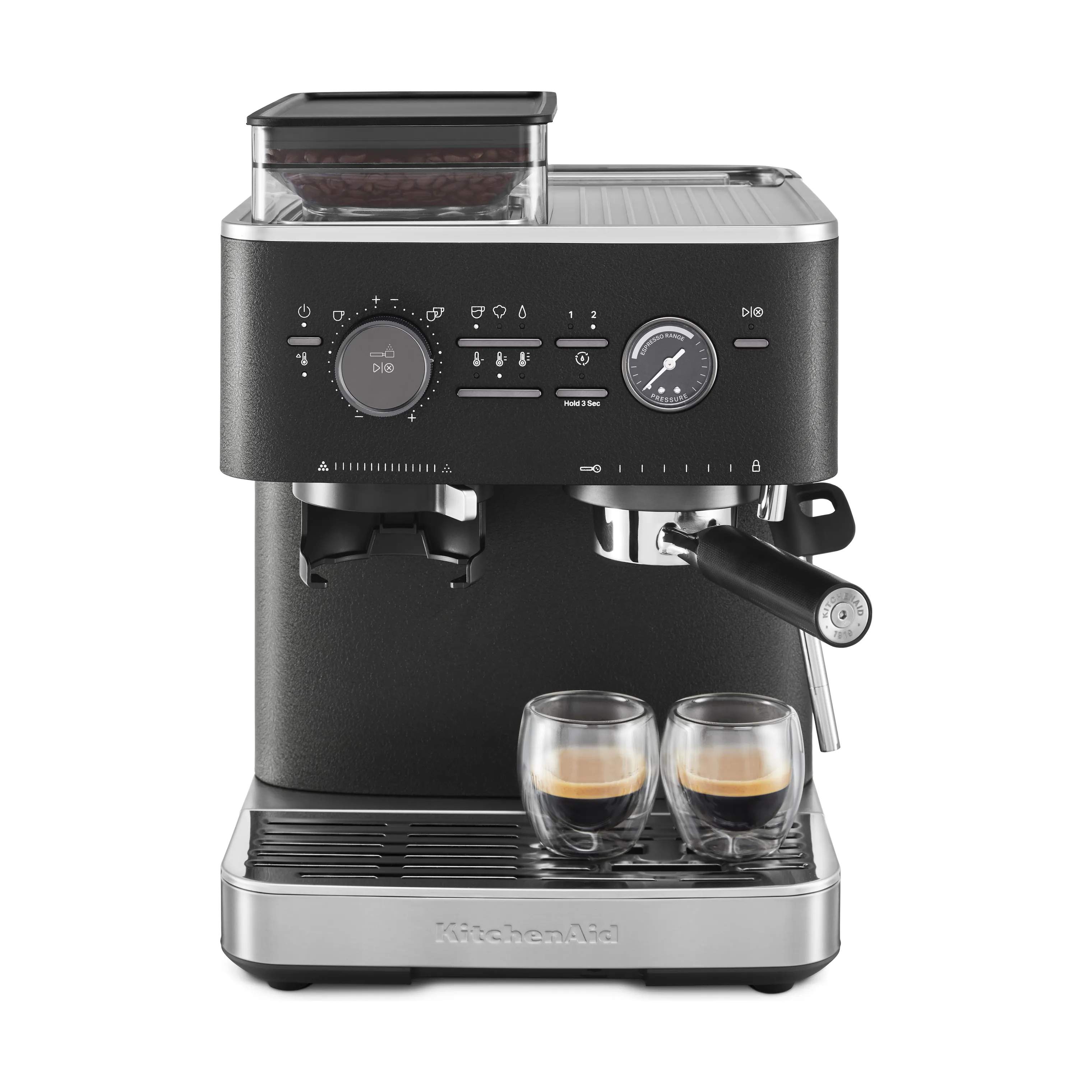 KitchenAid Espressomaskiner Espressomaskine i Sort, 3