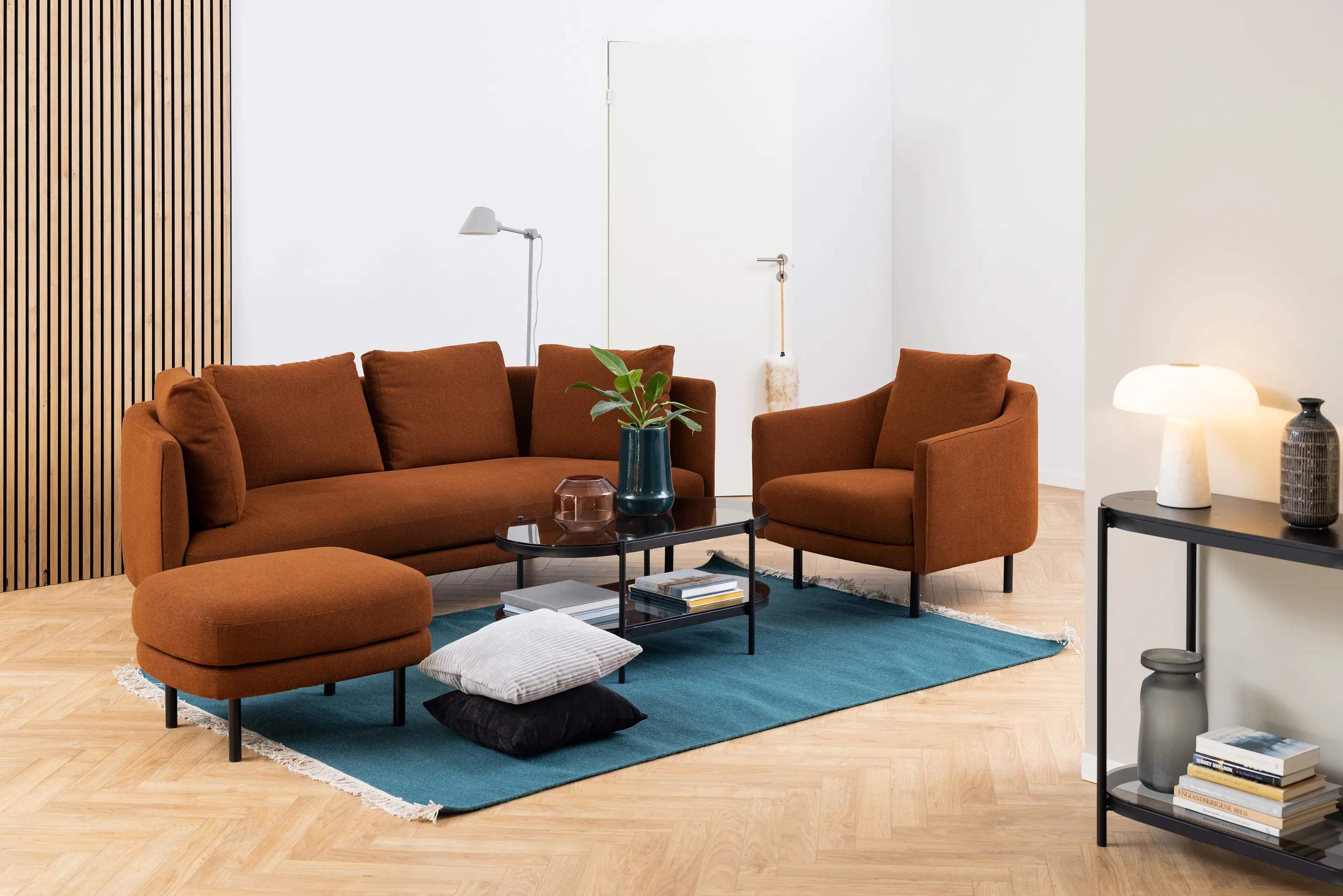 CASA Living Sofaborde Bayonne Sofabord i Grå/sort, 2