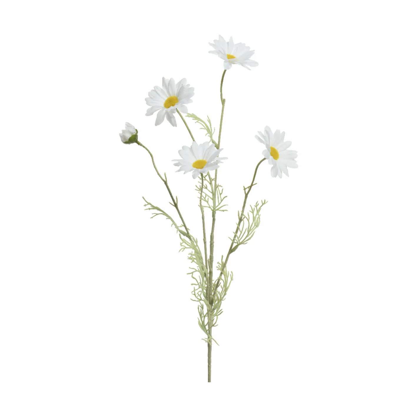 Kunstig Blomst - Marguerit, hvid, large
