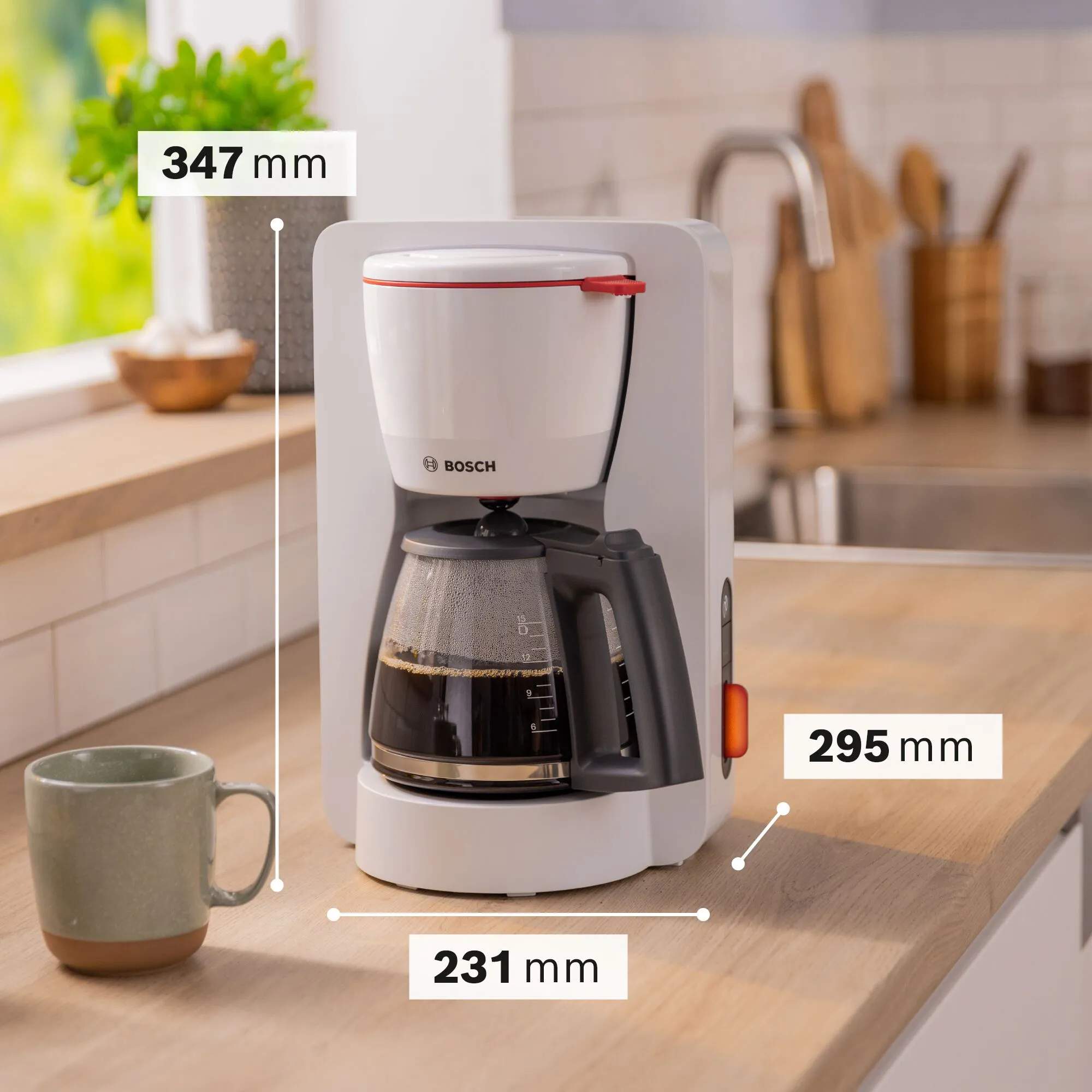 Bosch Kaffemaskiner Mymoment Kaffemaskine i Hvid, 5