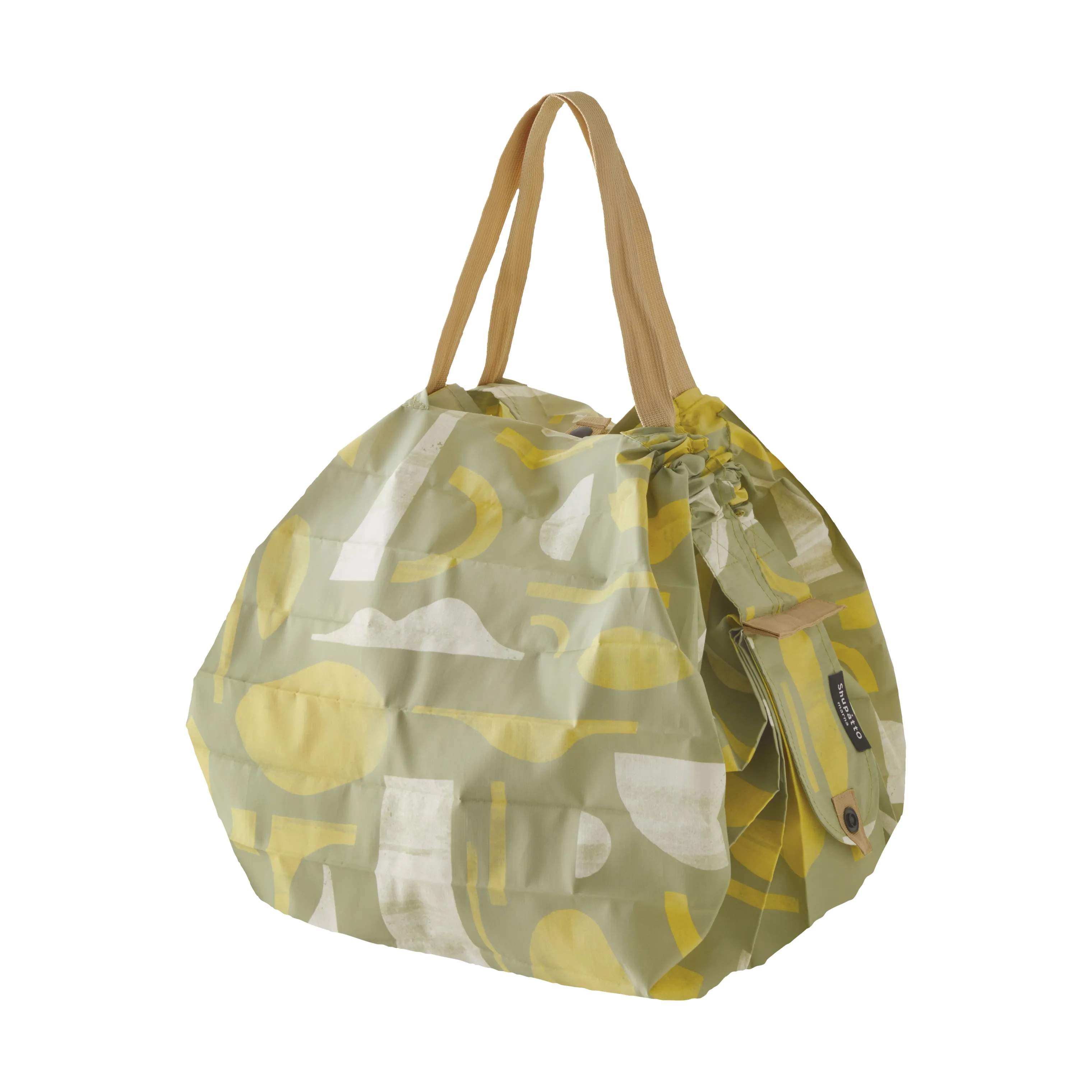 Foldbar Taske, island silhouette, large