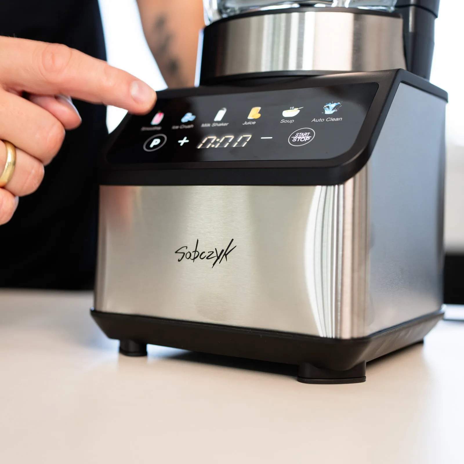 Casper Sobczyk Blendere Sobczyk Blender i Sort/Metal, 3