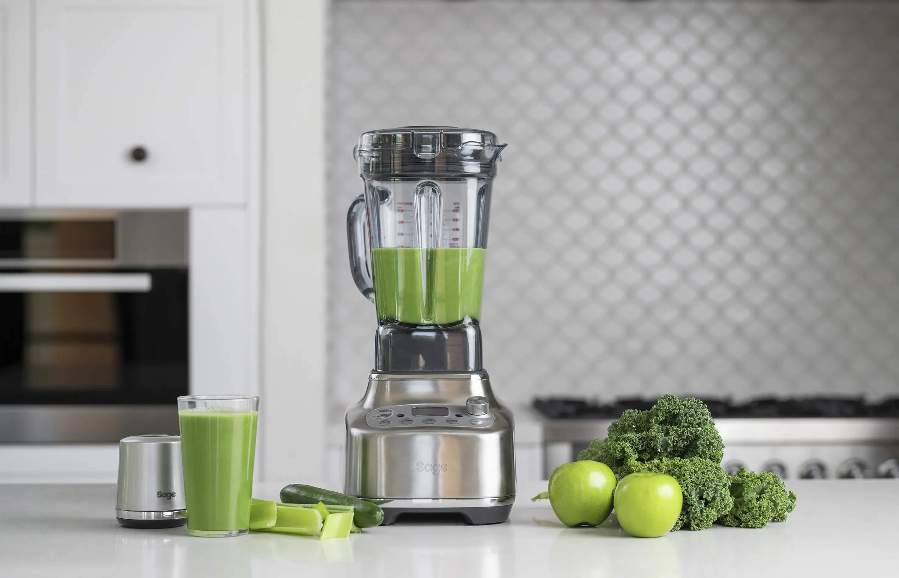 Sage Blendere Super Q Blender i Sølvfarvet, 3