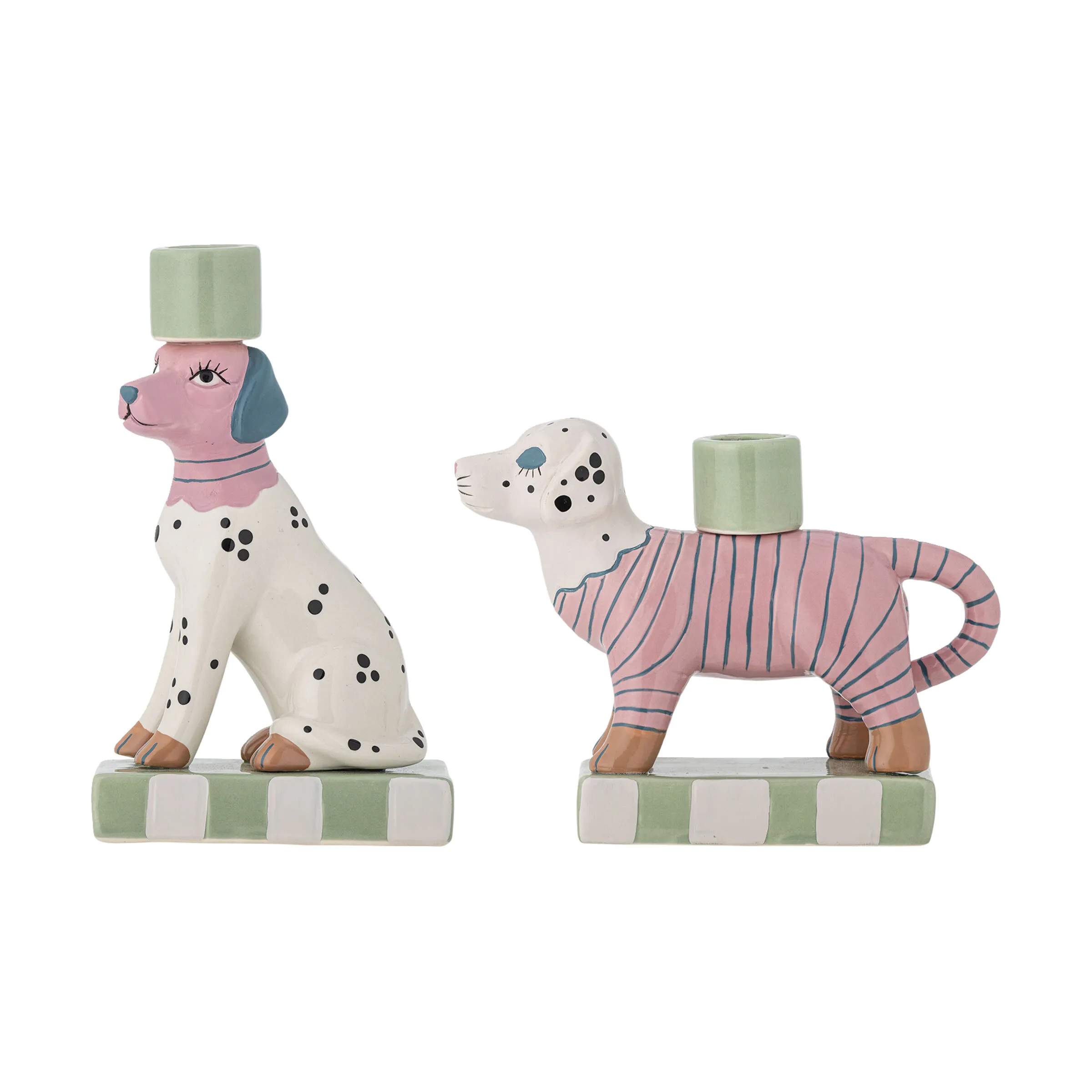 Bloomingville Kronelysestage Lysestage - Doglie i Rose, 1