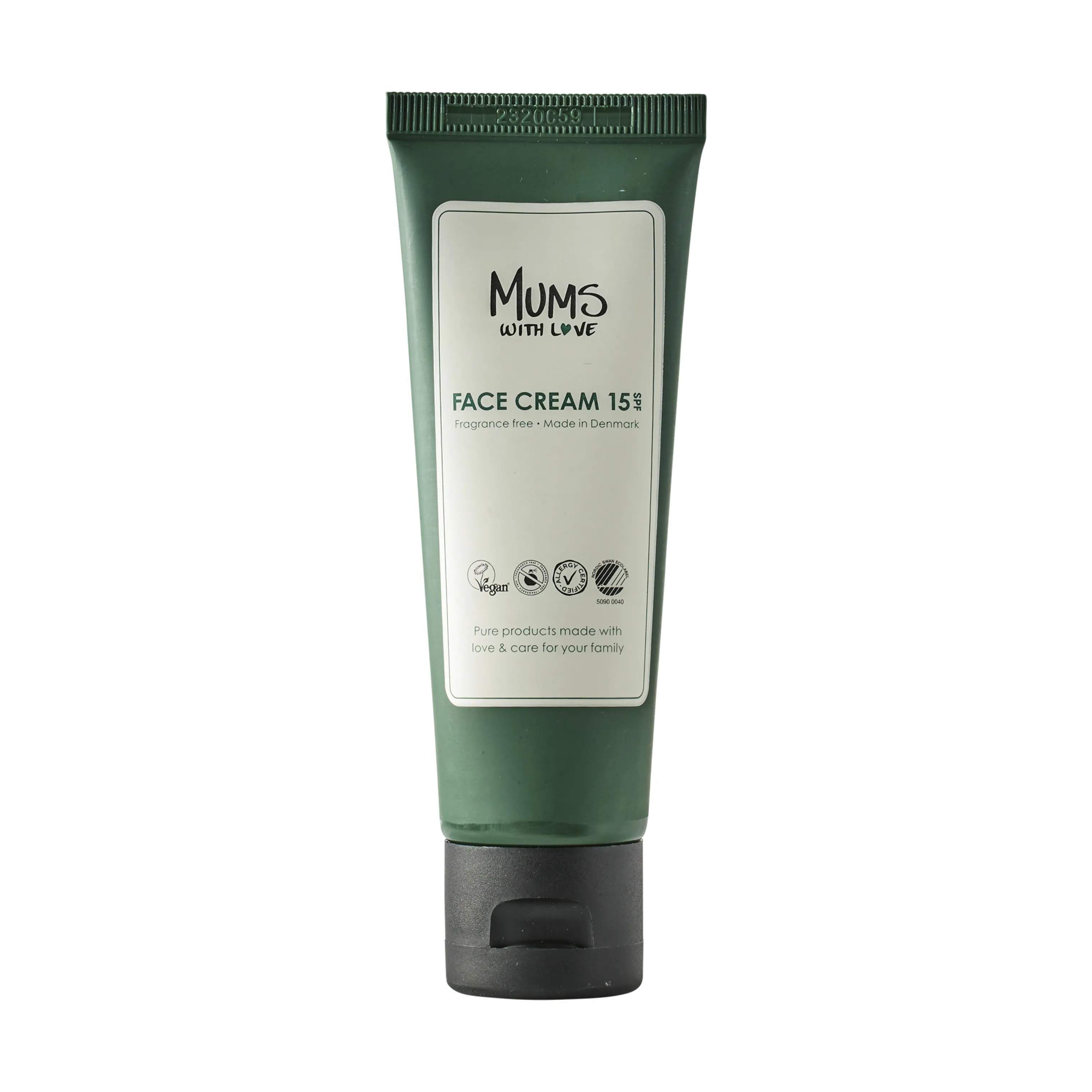 Face Cream SPF15, klar, large