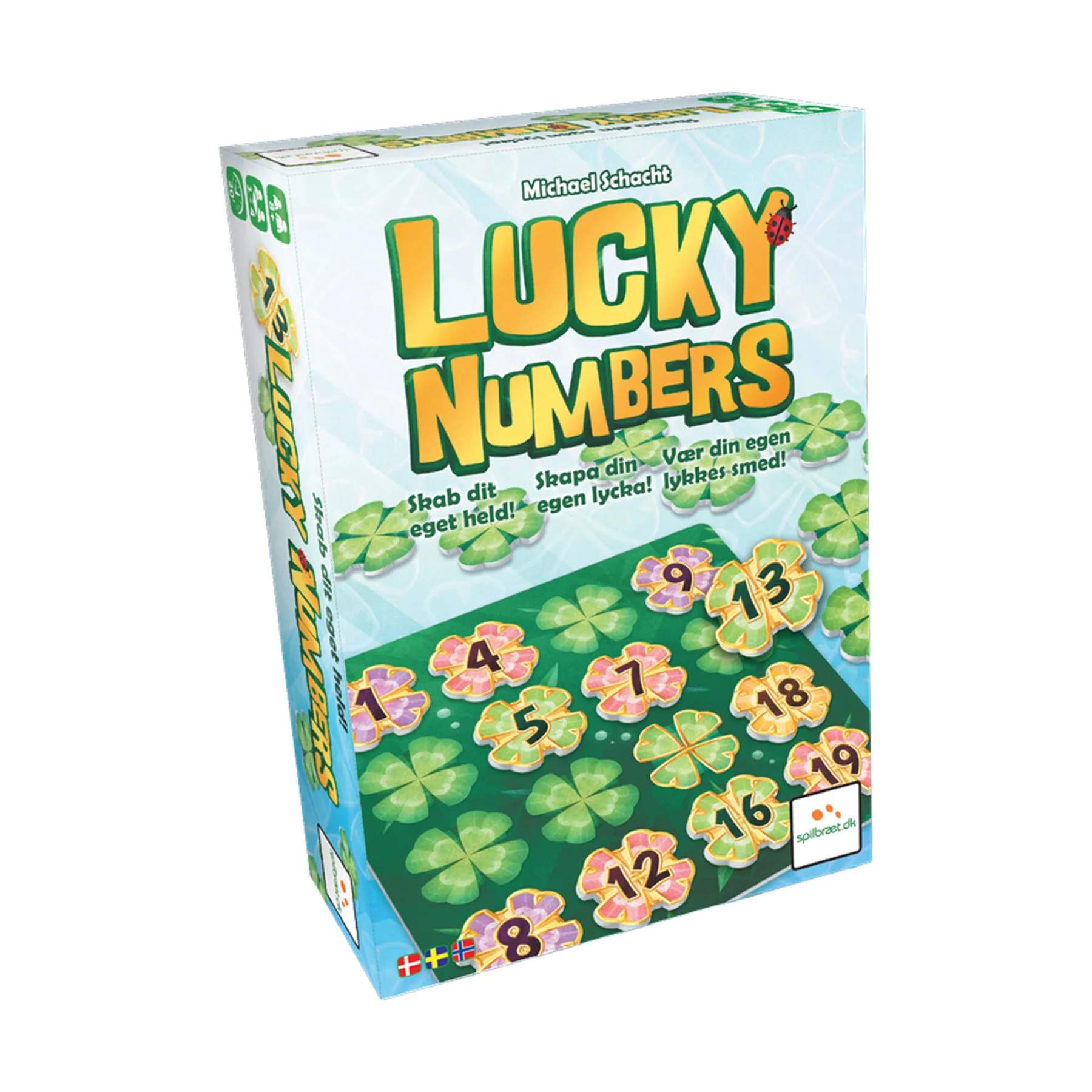Spilbræt Spil Brætspil - Lucky Numbers i Multifarvet, 1