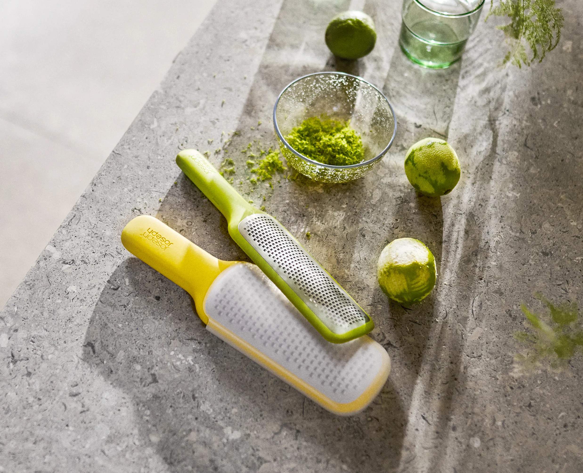 Joseph Joseph Rivejern Nest Grate & Zest Rivejernsæt - 2 dele i Green/Yellow, 11