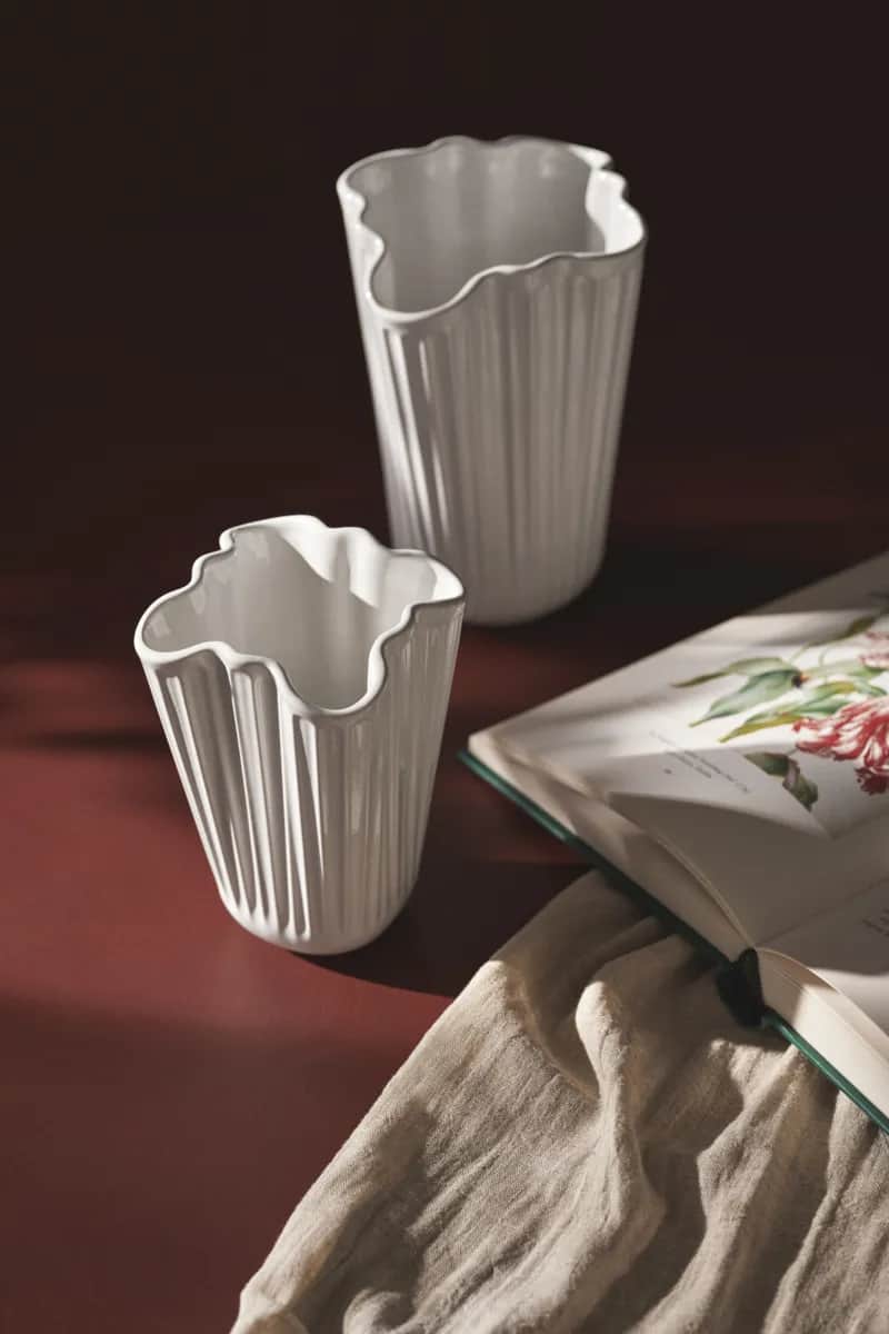 Kähler Vaser Hammershøi Unfold Hammershøi Undfold Vase i 20,5 cm, 3