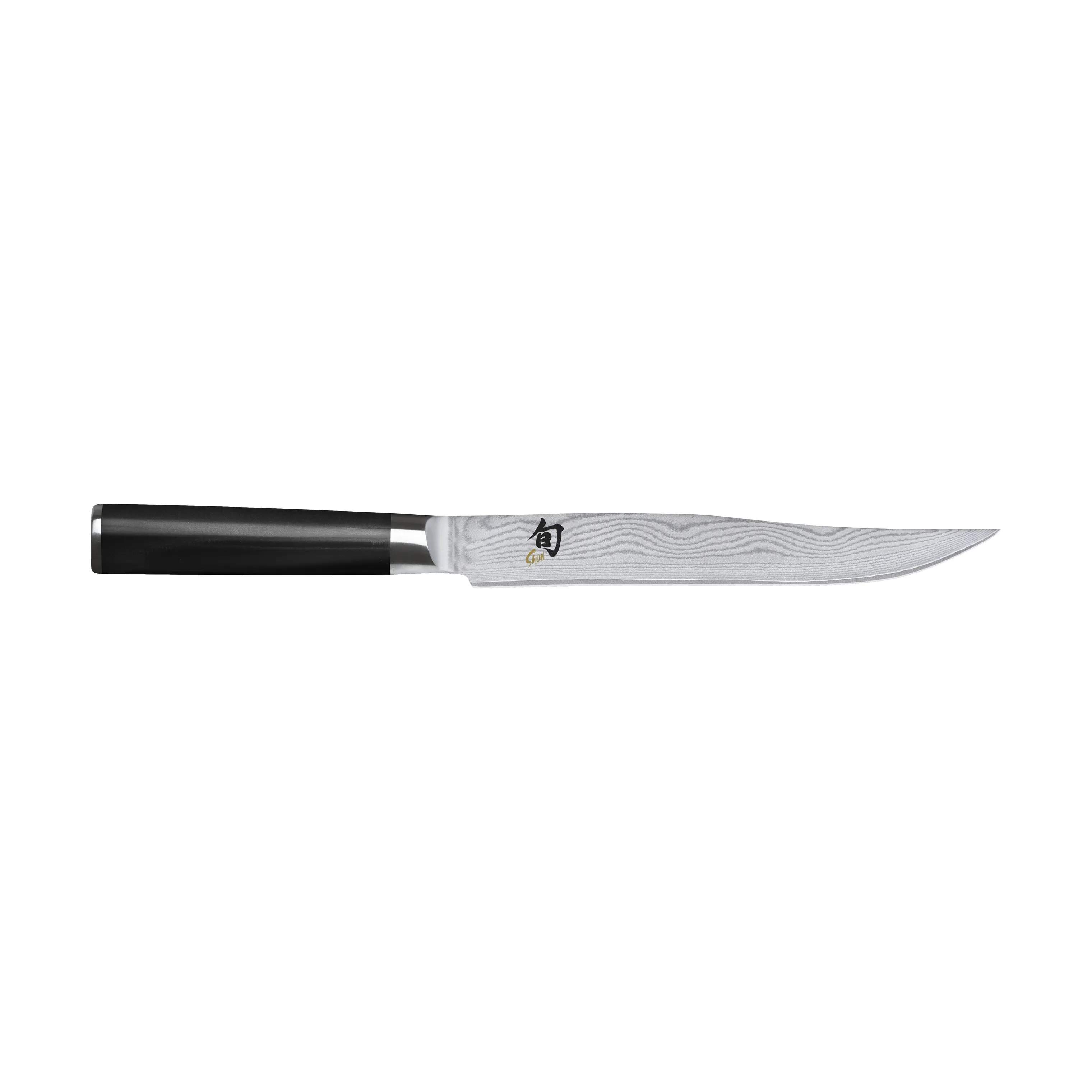 Shun Classic Trancherkniv, sort/stål, large