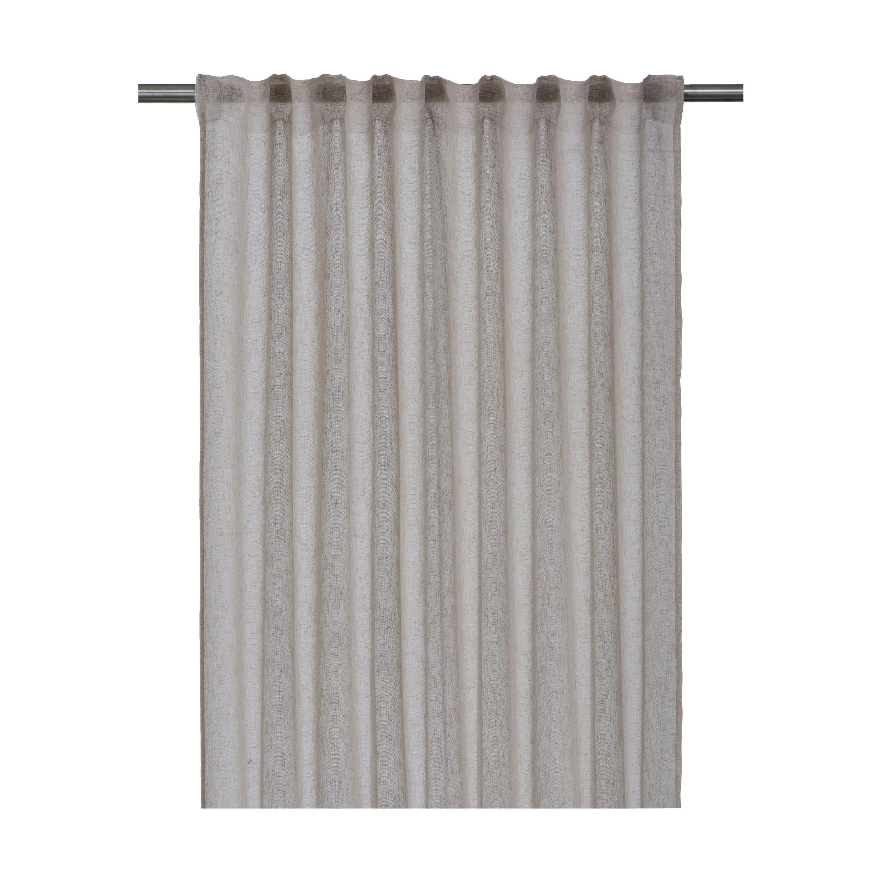 Svanefors Gardiner og gardinstænger Diana Gardin i Beige, H300 x B280 cm, 1