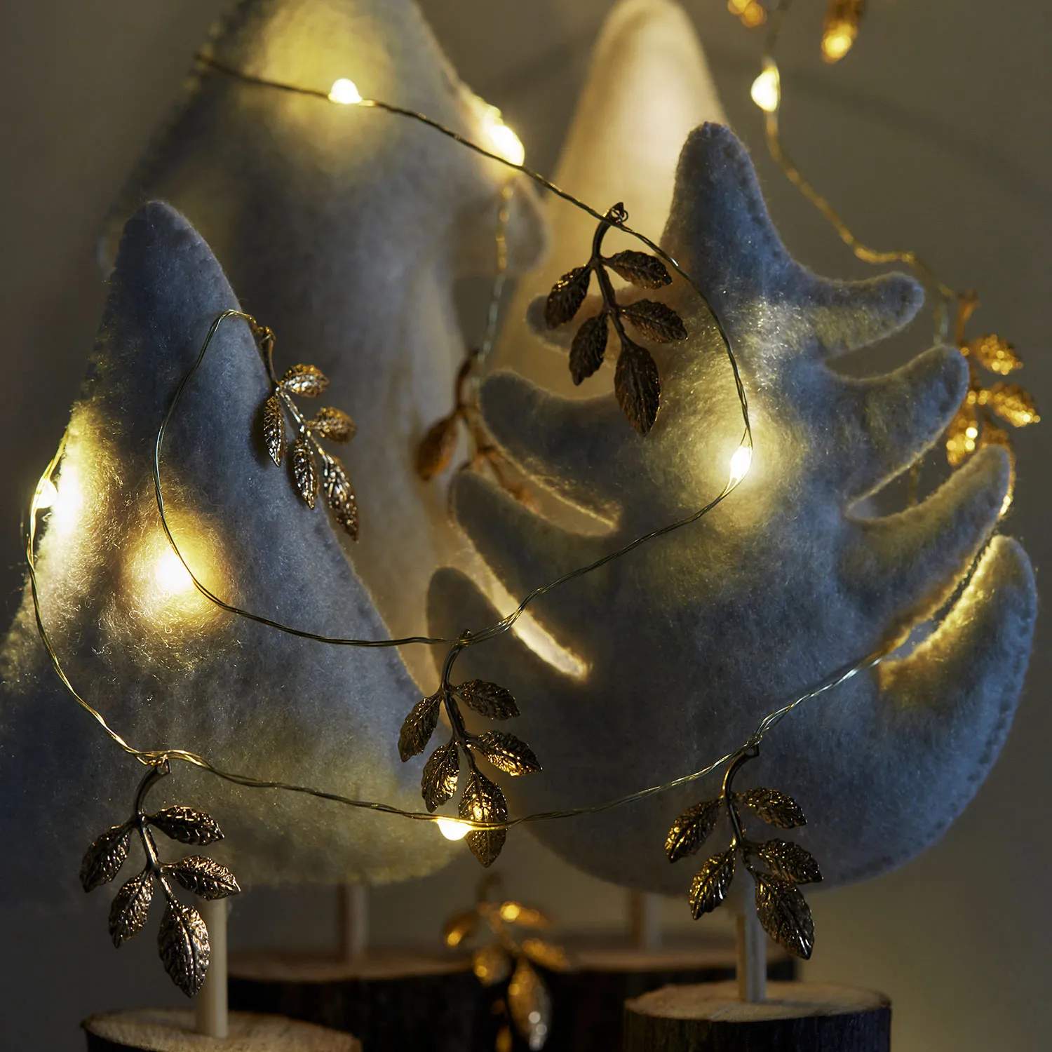 Sirius Lyskæder Marlin Lyskæde i Hvid/guld, 1