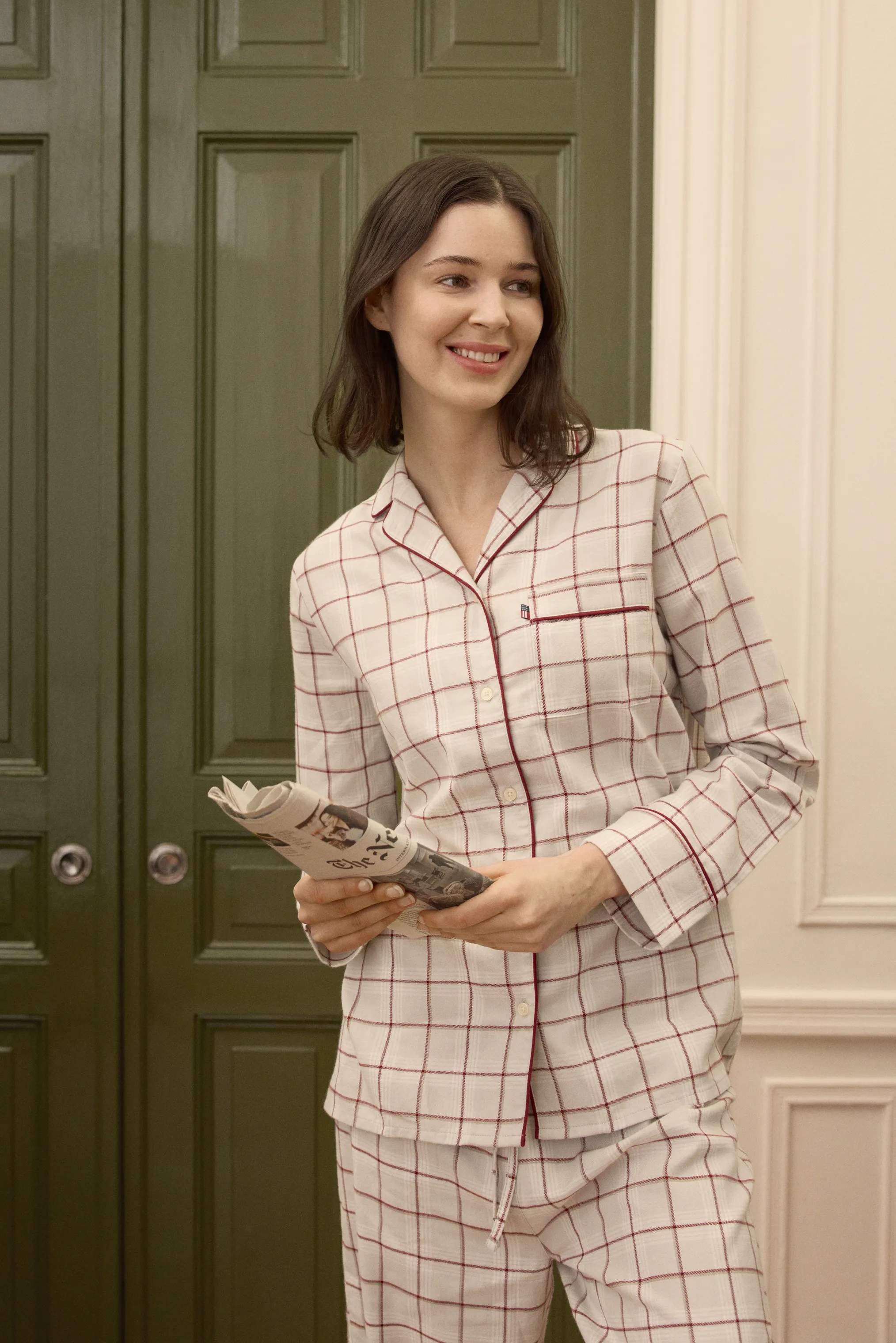 Lexington Pyjamas Holiday Collection 2025 Pyjamassæt - 2 dele i S, 2