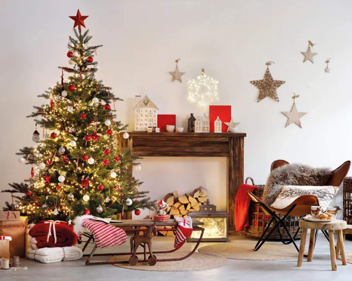 Casa Christmas Juletræer Grandis Fir Kunstigt Juletræ i 240 cm, 2
