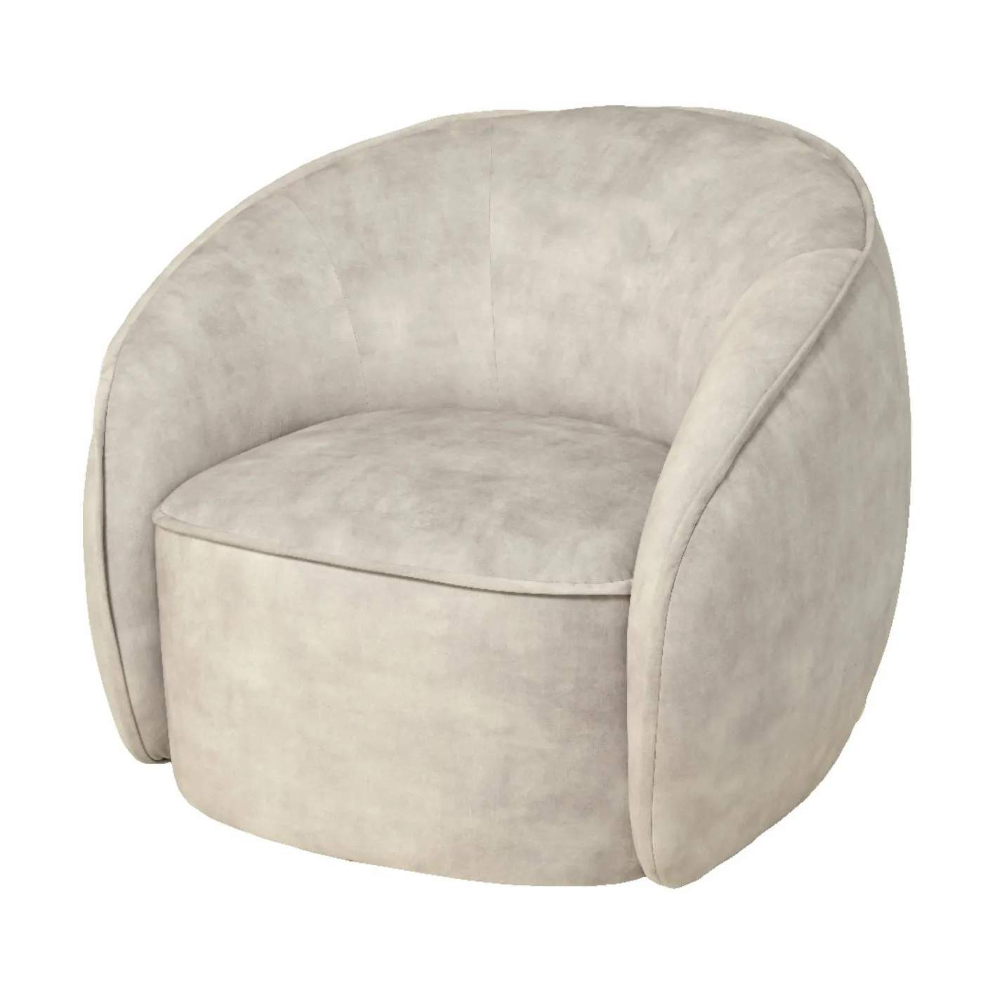 Loungestol, beige, large