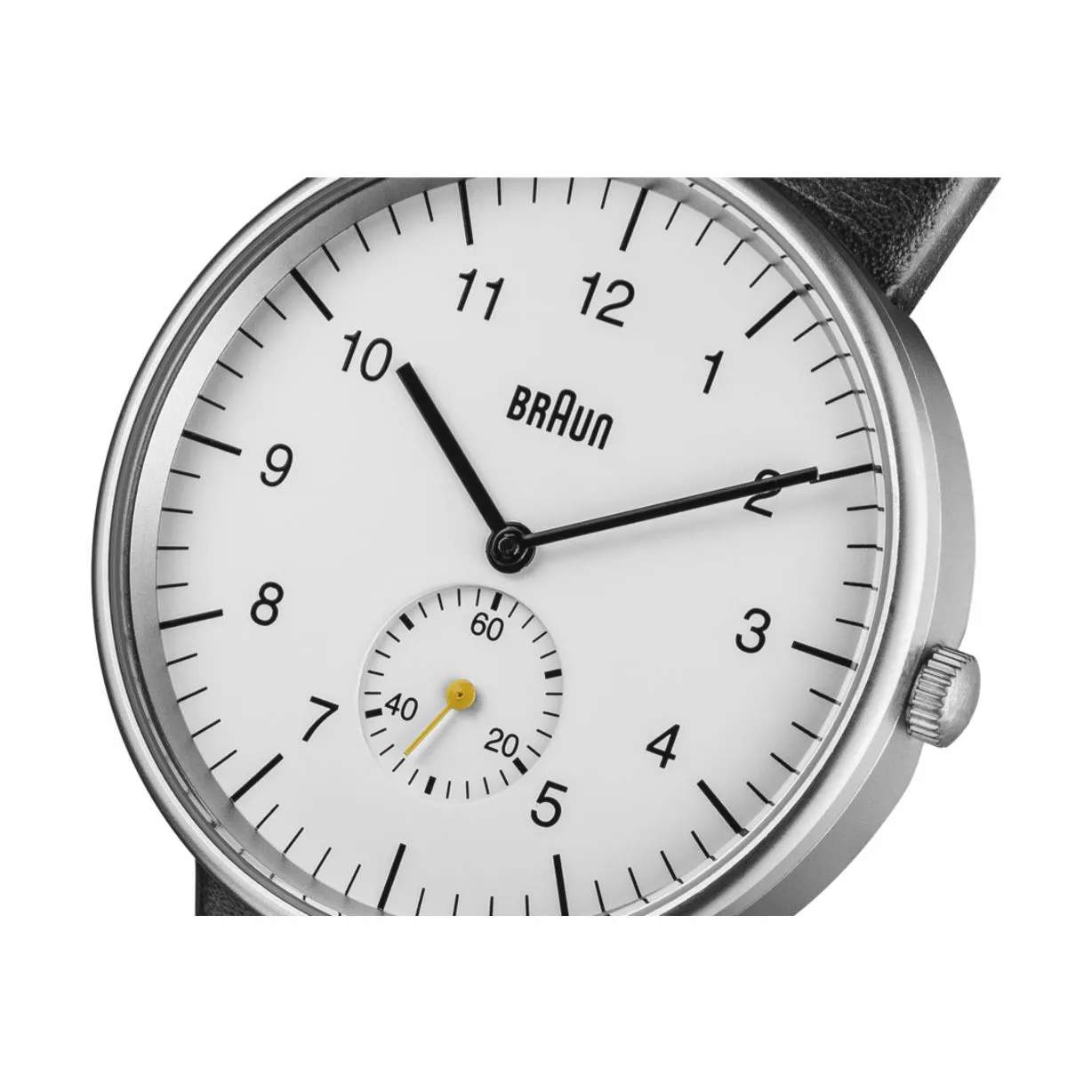 Braun Armbåndsure Quarz Armbåndsur - Herre i hvid/sort, 3
