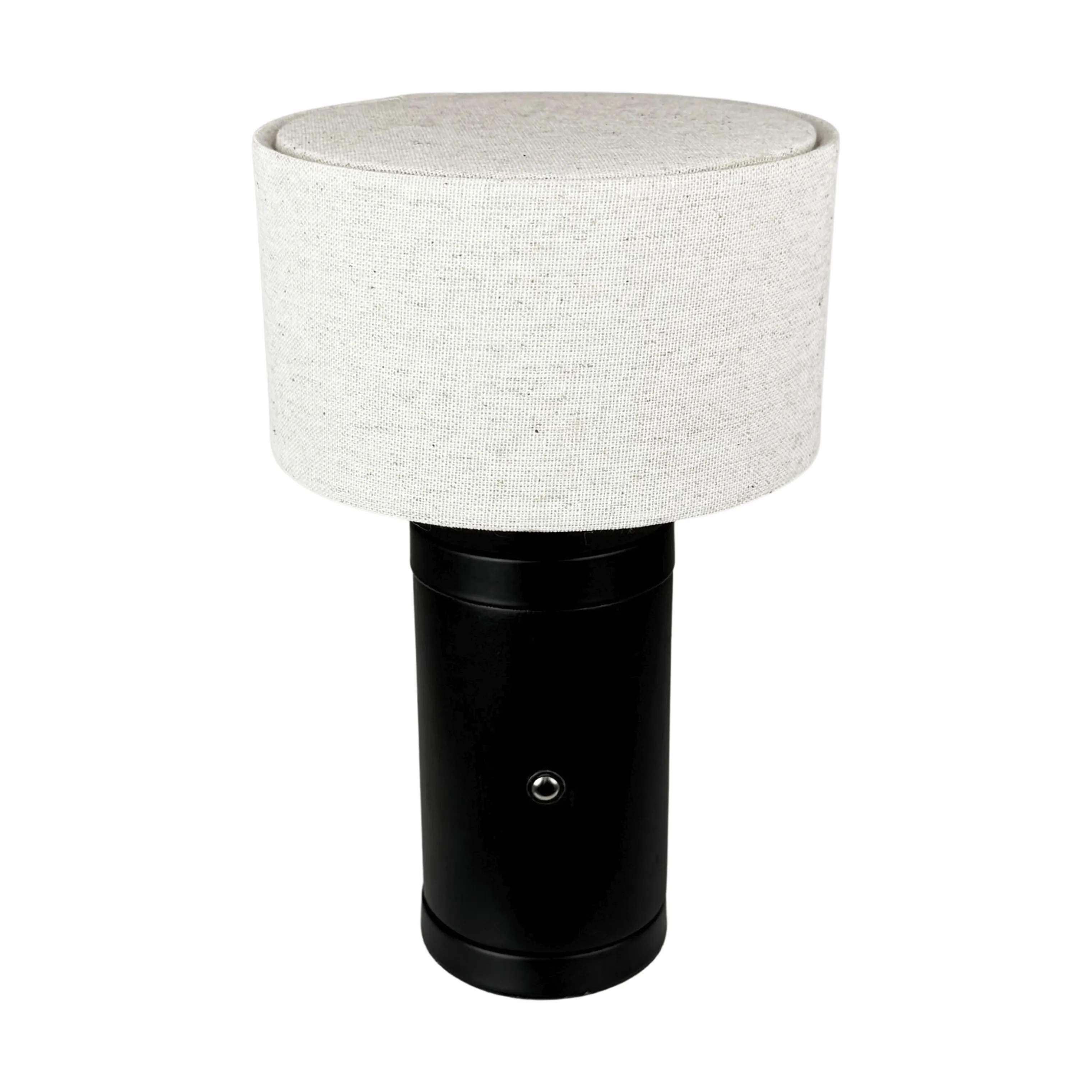 Dyberg Larsen Bordlamper Mellow Bordlampe i Sort/ Natur, 4