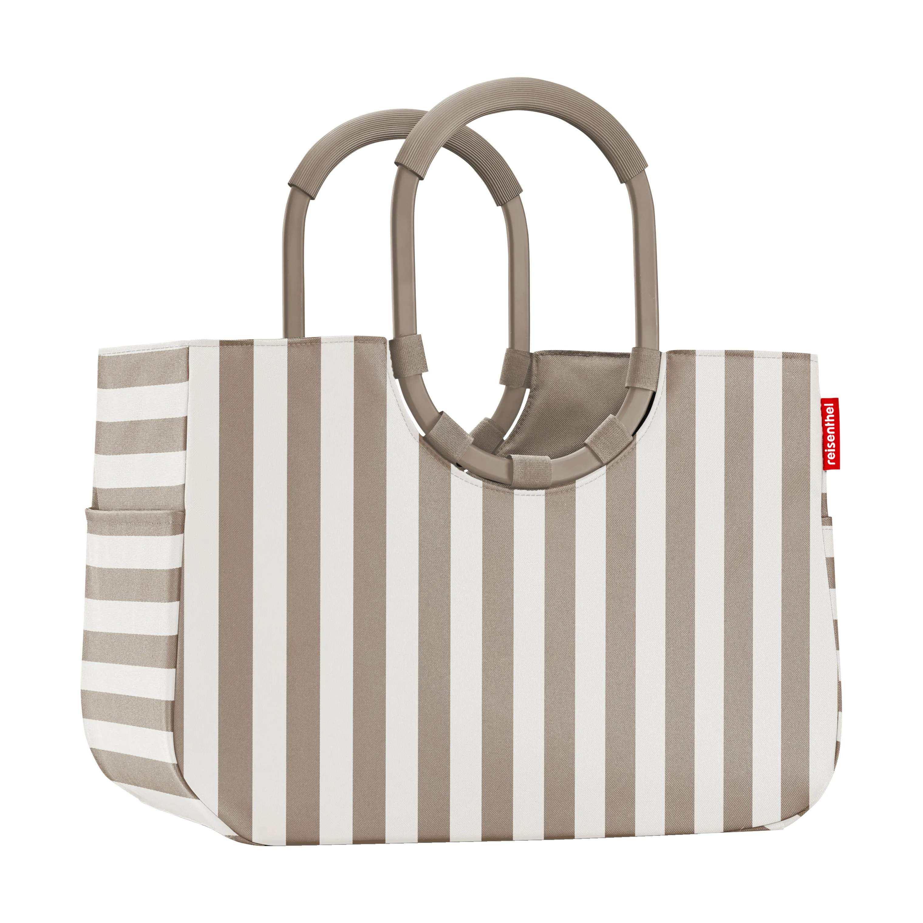Reisenthel Indkøbskurve Loopshopper i Beige/hvid, 4