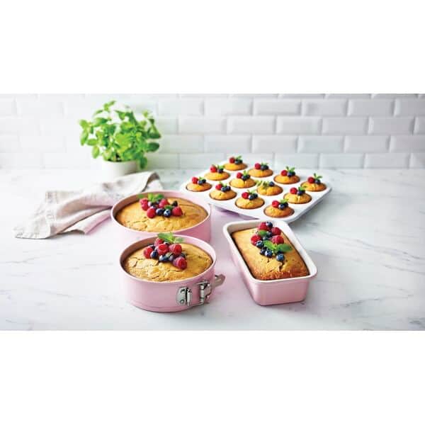 Cook & Baker Bageforme Bagesæt - 4 dele i rosa, 3