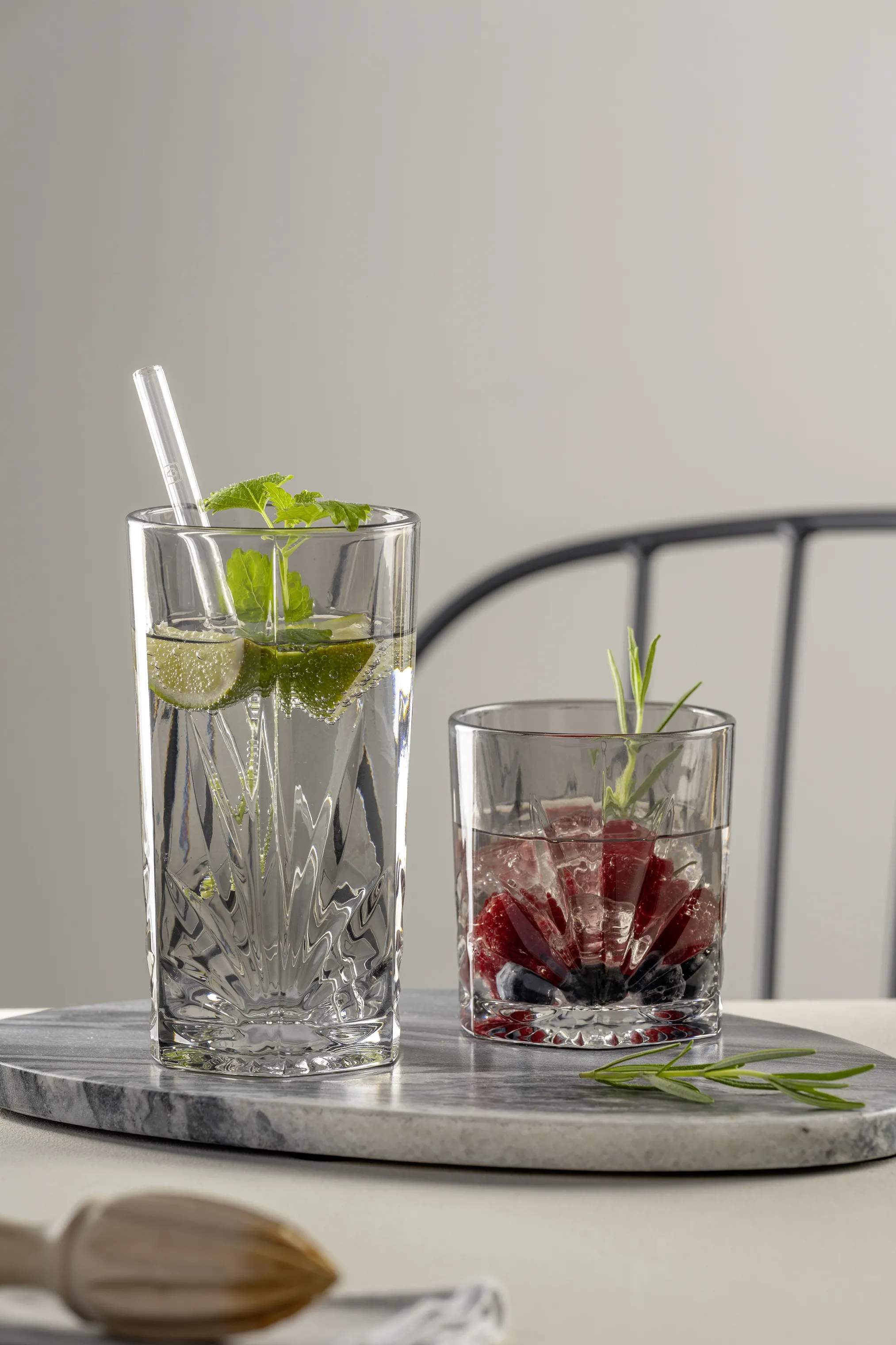Leonardo Lowball glas Capri Lowball Glas - 4 stk. i Grå, 33 cl, 2