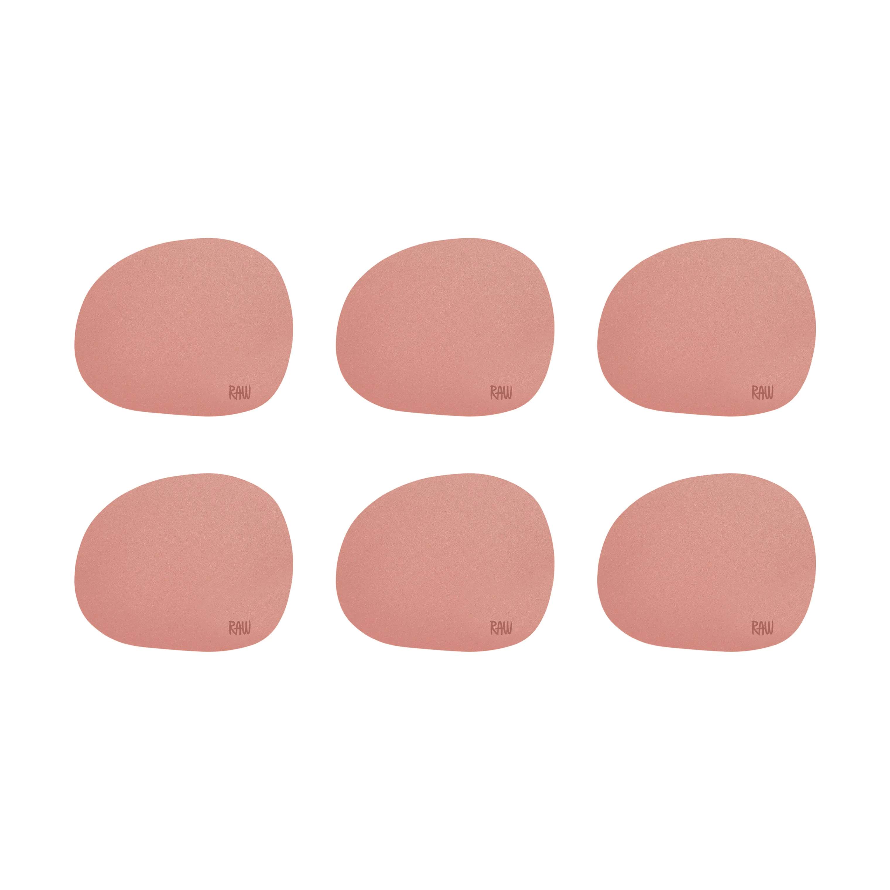 RAW by Aida Glasbrikker og coasters Coaster - 6 stk. i Spice Rose, 1