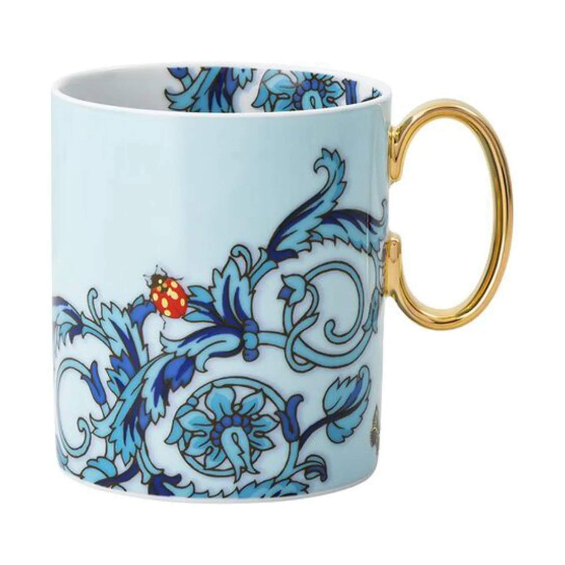 Versace Krus og kopper med hank Le Jardin Krus i Blue, 4