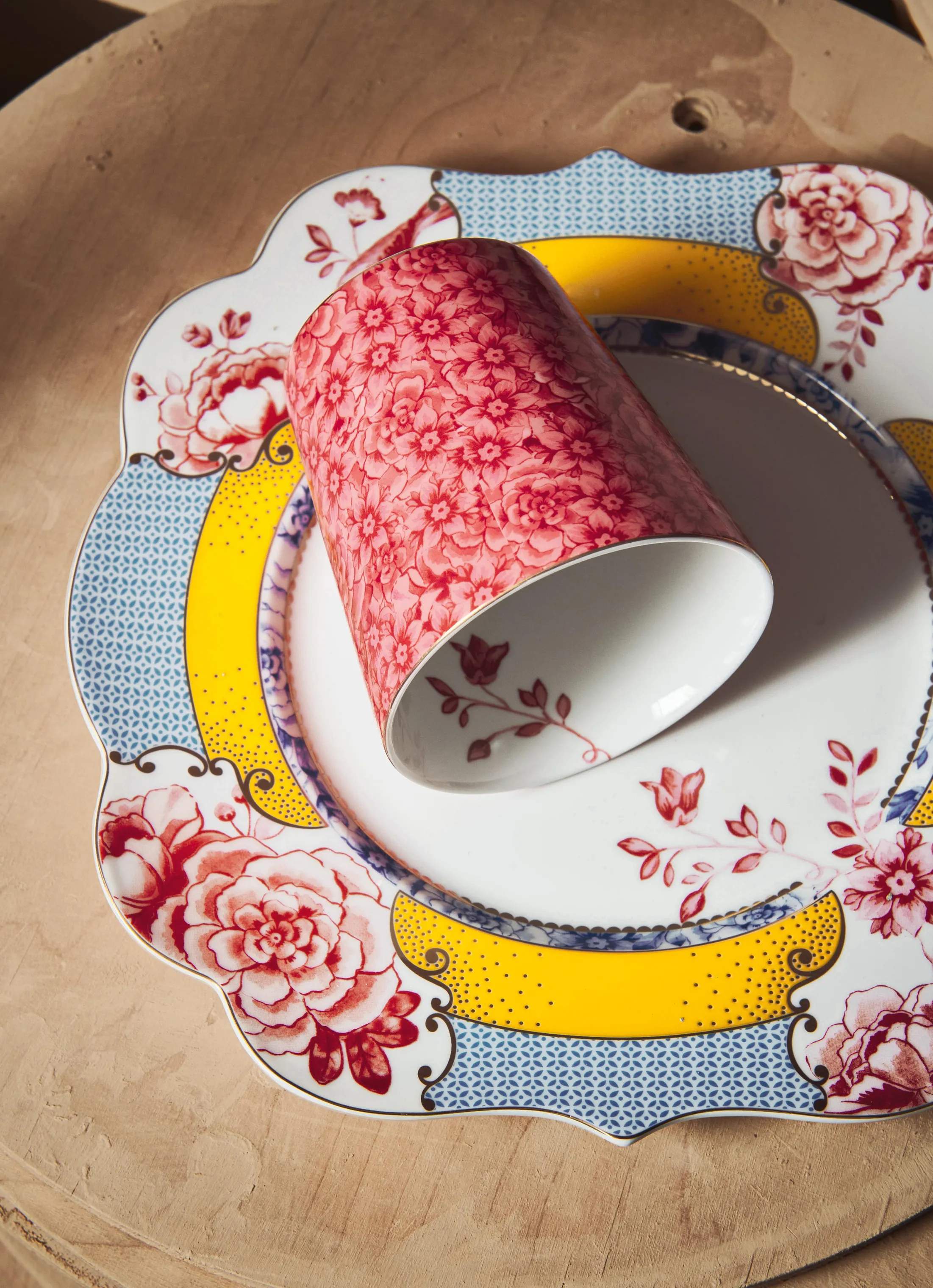 PIP Studio Frokosttallerkener Royal Multi Tallerken i Hvid/multi, 3