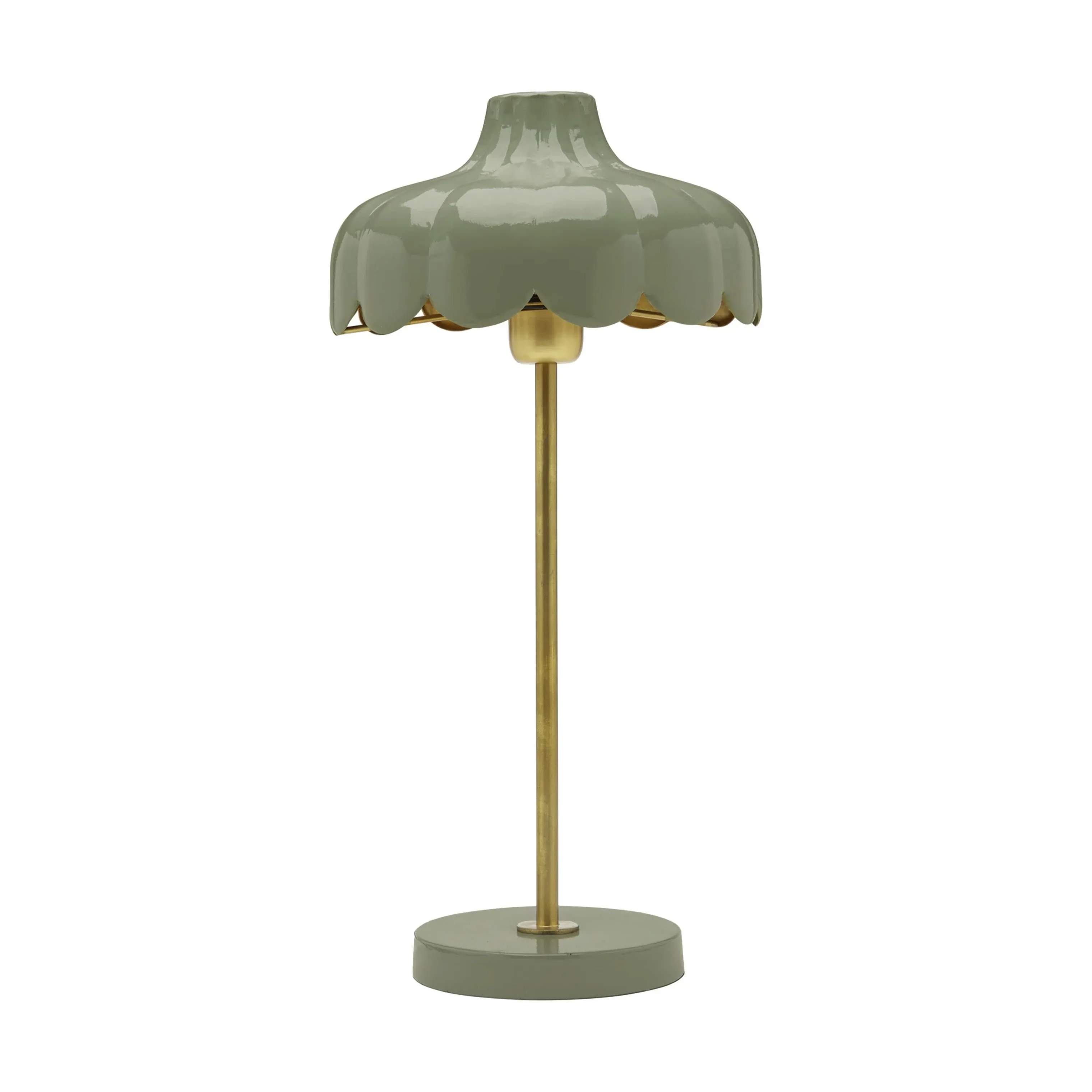 PR Home Bordlamper Wells Bordlampe i mørkegrøn, 1