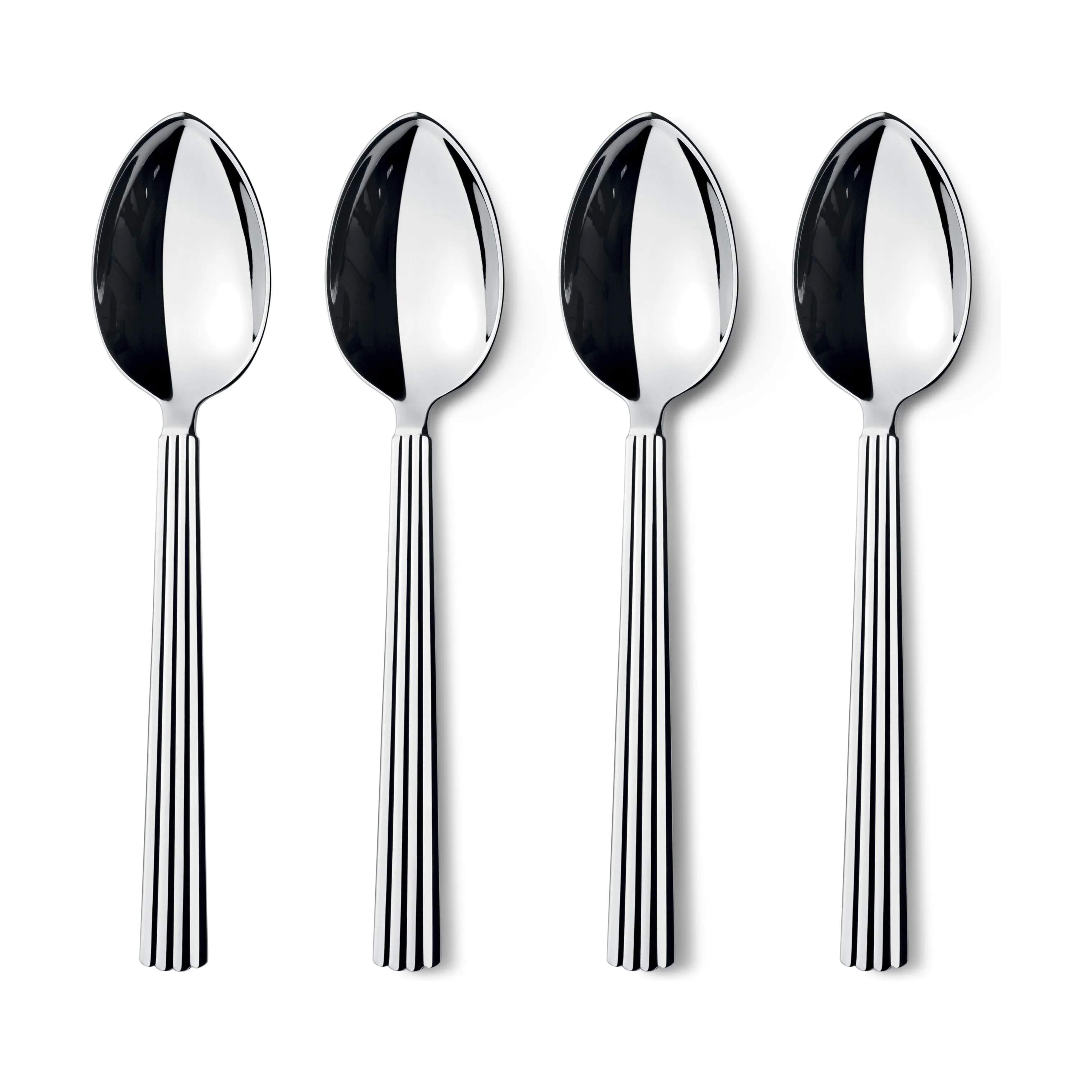 Georg Jensen Dessertskeer Bernadotte Dessertske - 4 stk. i Sølvfarvet, 1