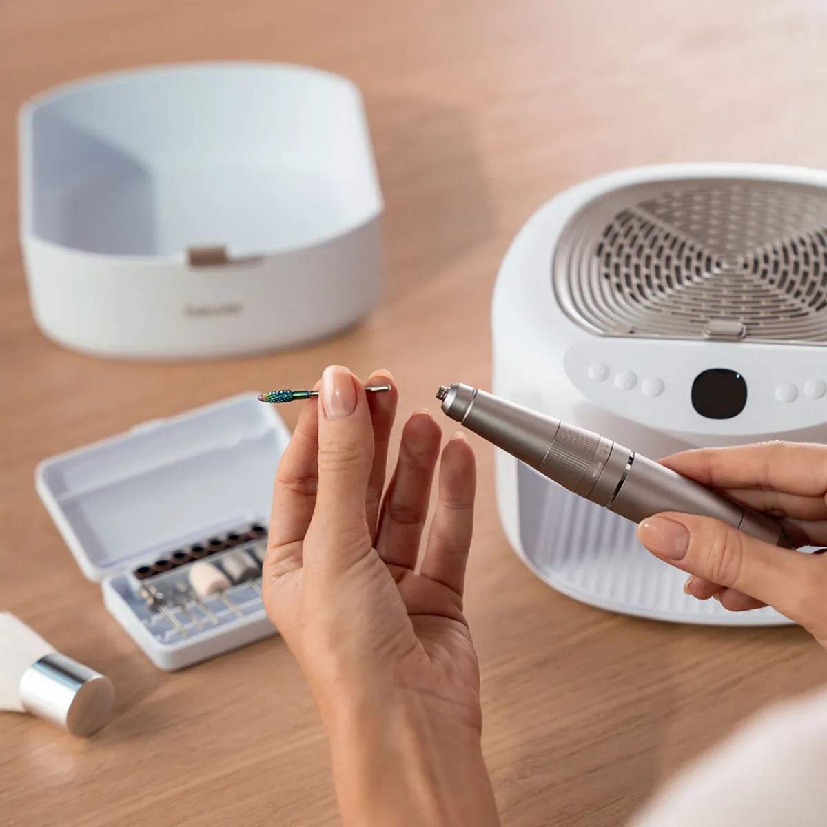 Beurer Øvrig personlig pleje Manicure- og Pedicurestation MP200 i Hvid/grå, 3