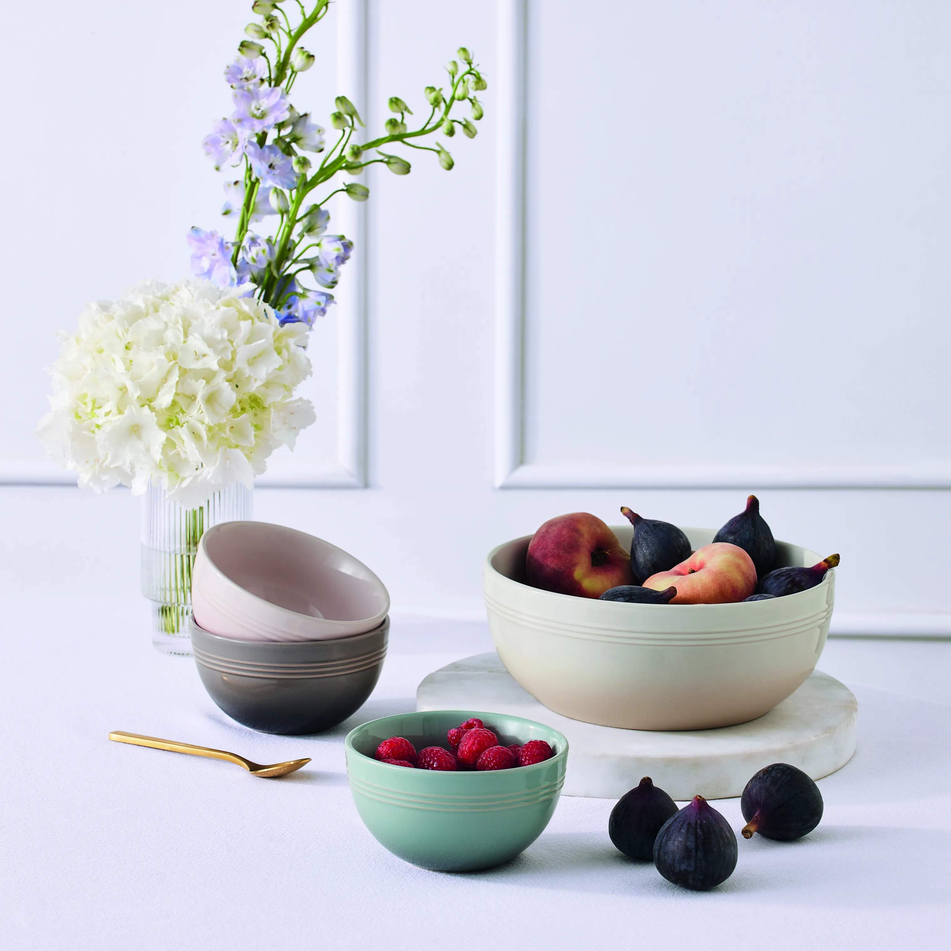 Le Creuset Serveringsskåle Coupe Collection Coupe Serveringsskål i Meringue, 2