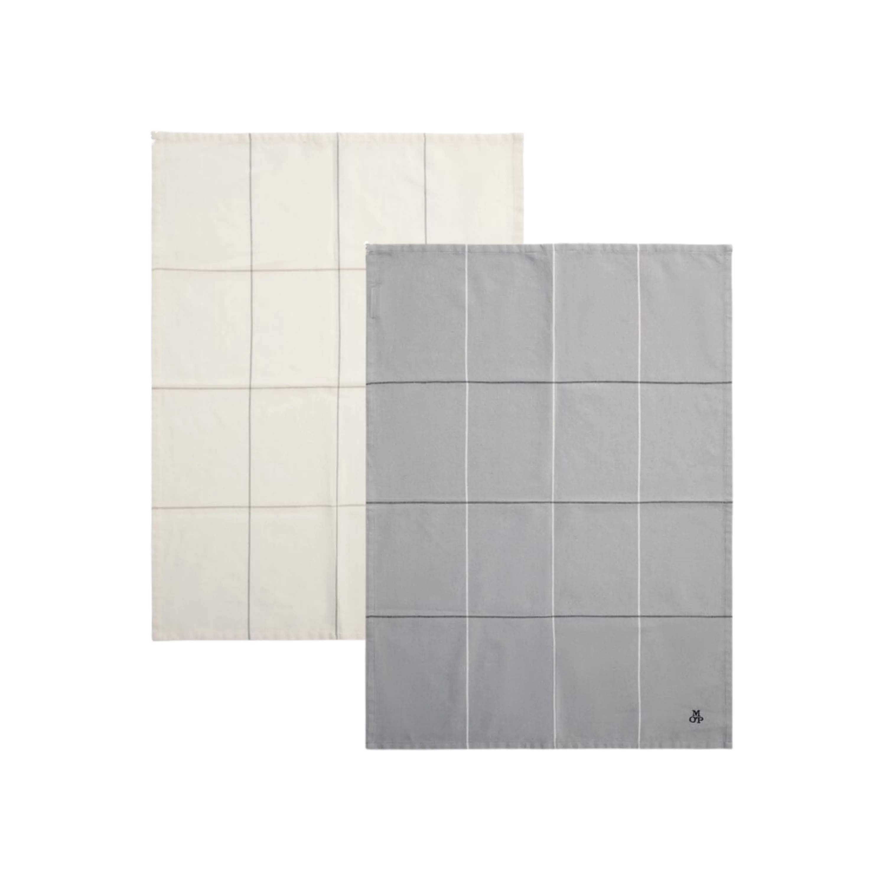 Marc O'Polo Viskestykker Haley Viskestykke - 2 stk. i Multi grey, 1