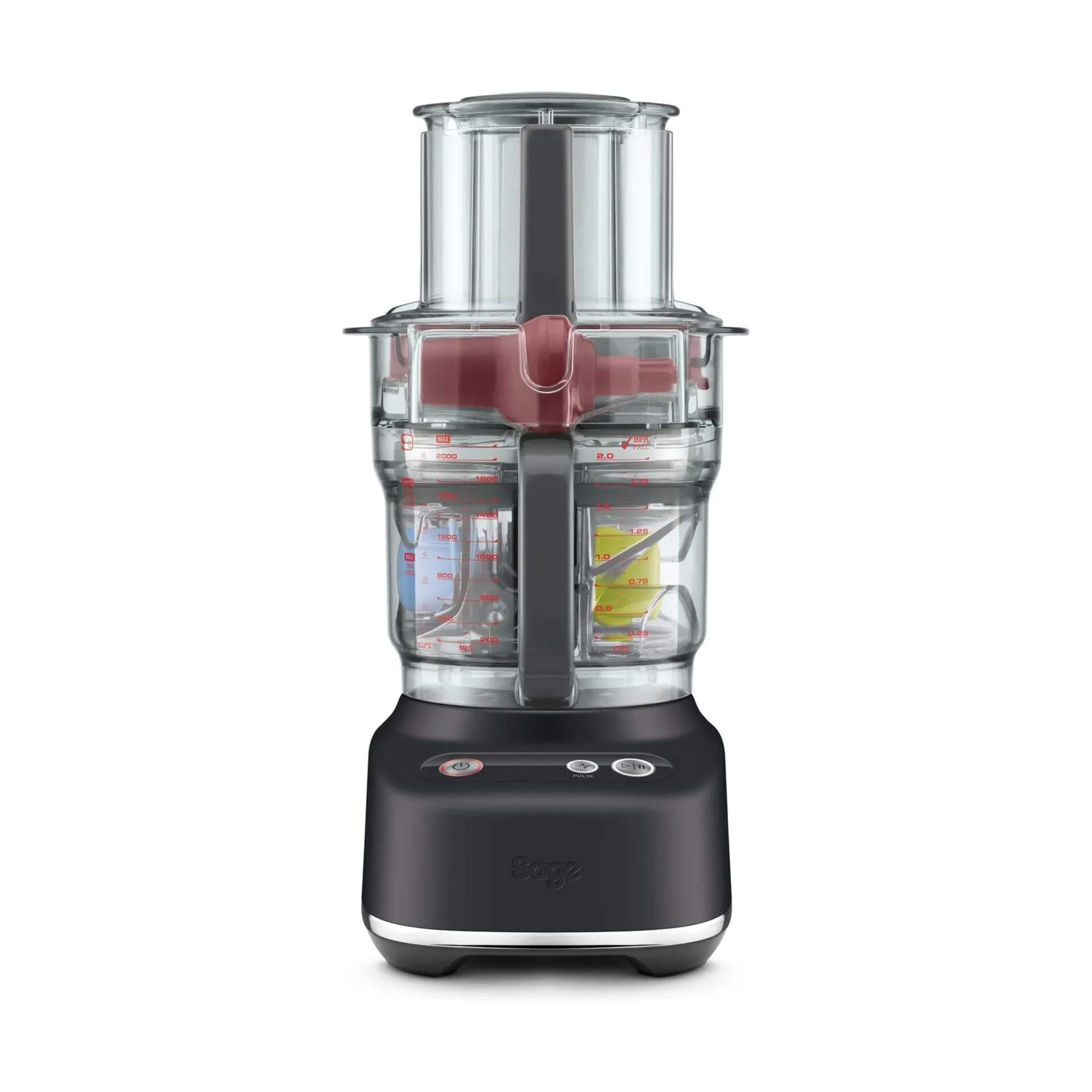 Sage Foodprocessorer Paradice 9 Foodprocessor i Black Truffle, 4