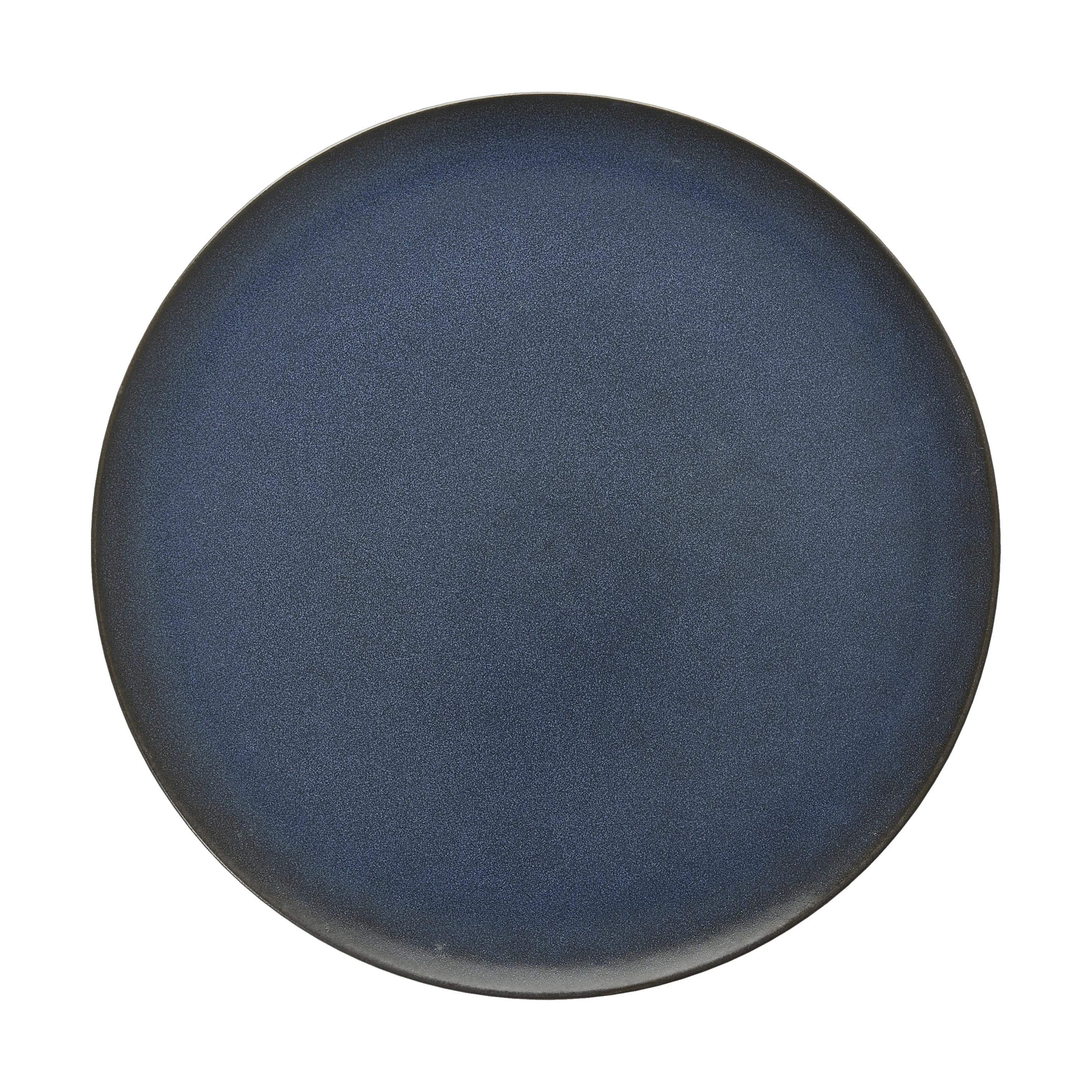 Middagstallerken, midnight blue, large