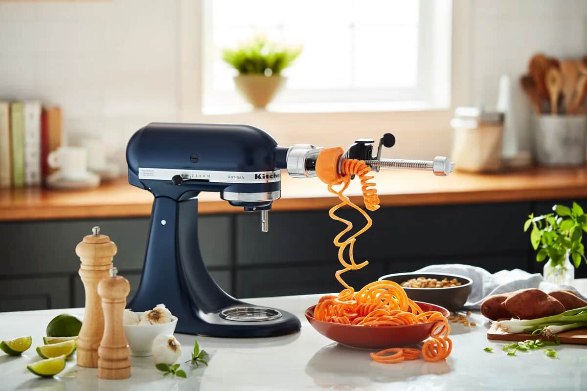 KitchenAid Tilbehør til røremaskiner Artisan Spiralizer i sort/sølvfarvet, 2